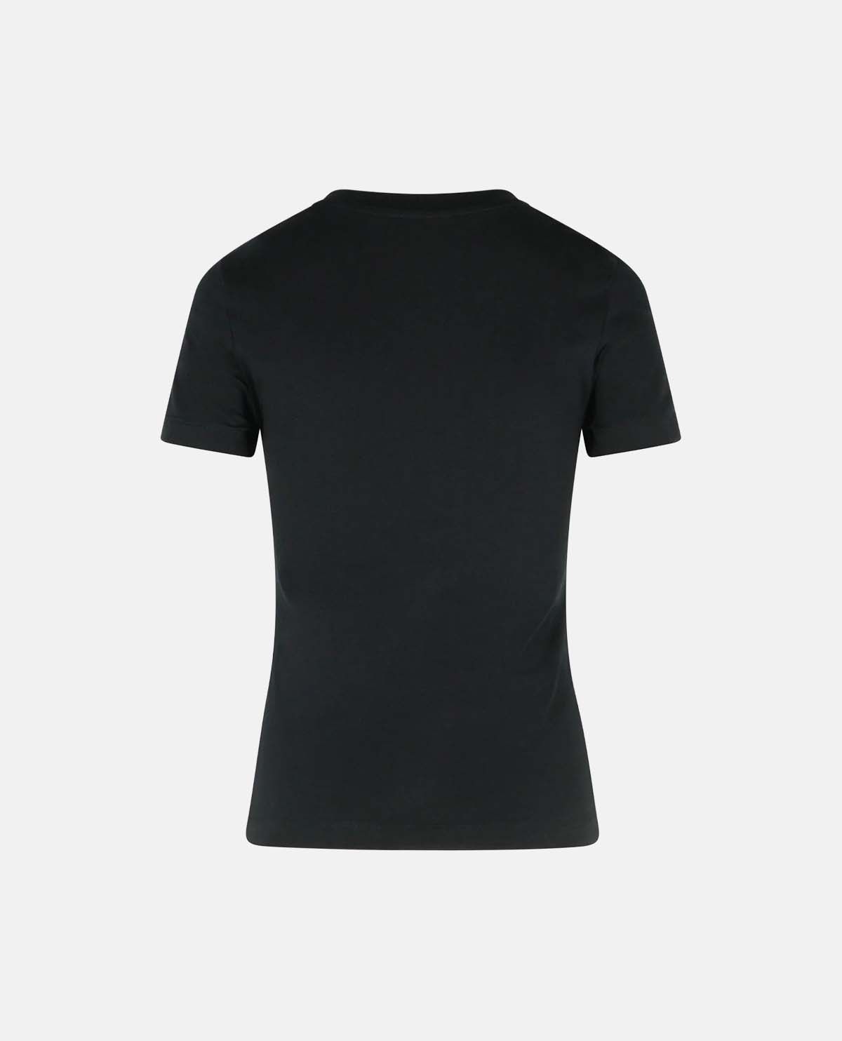 Áo thun cotton jersey tay ngắn in logo