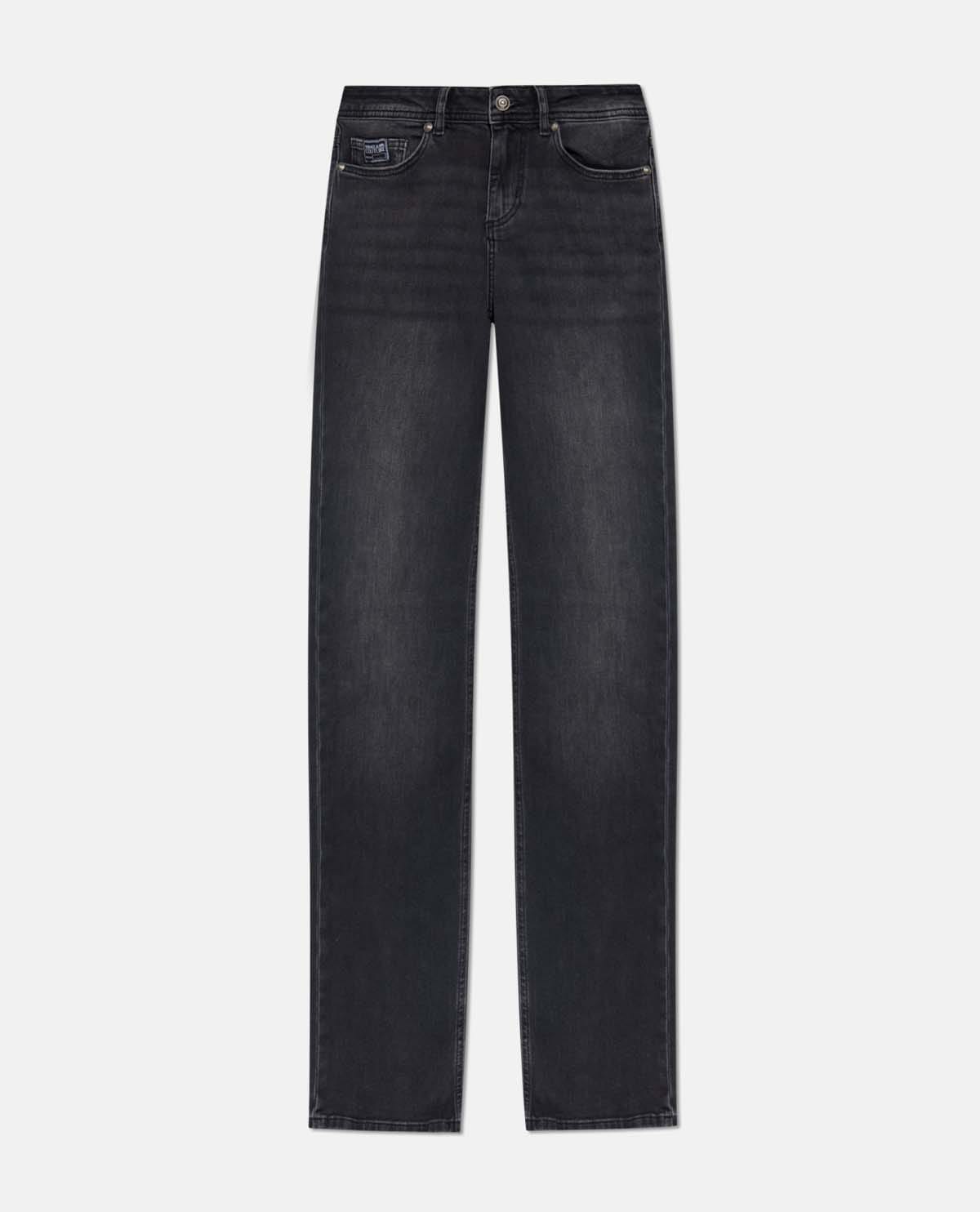 Quần jeans regular-fit phối logo