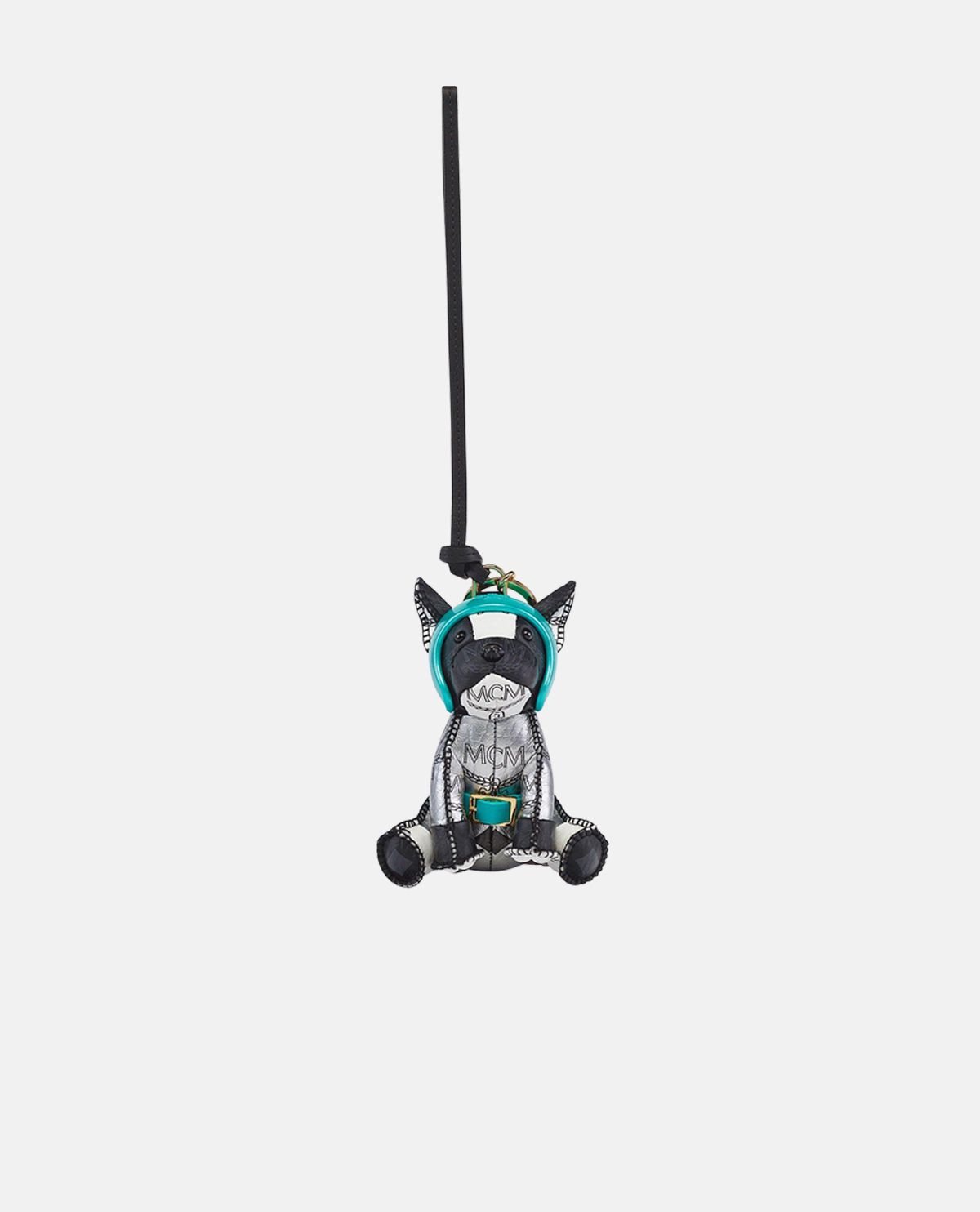Charm bulldog phi hành gia Aren họa tiết Visetos