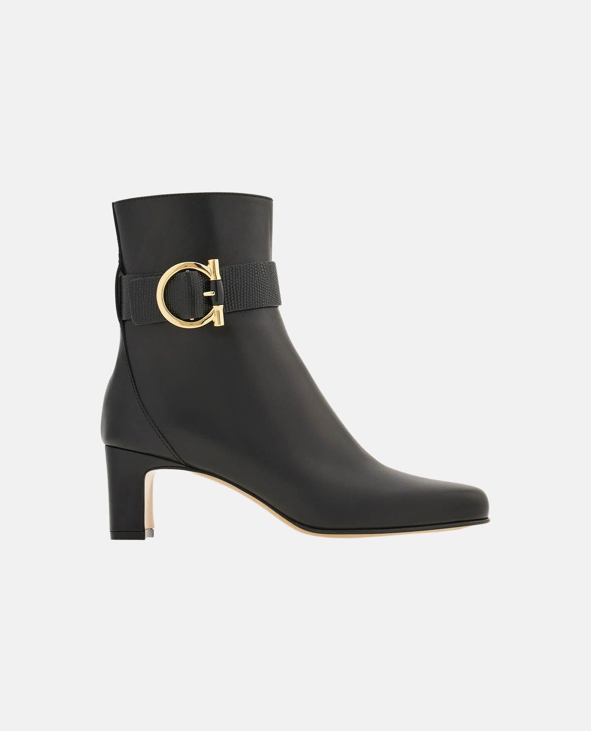 Giày boot cao gót Gancini