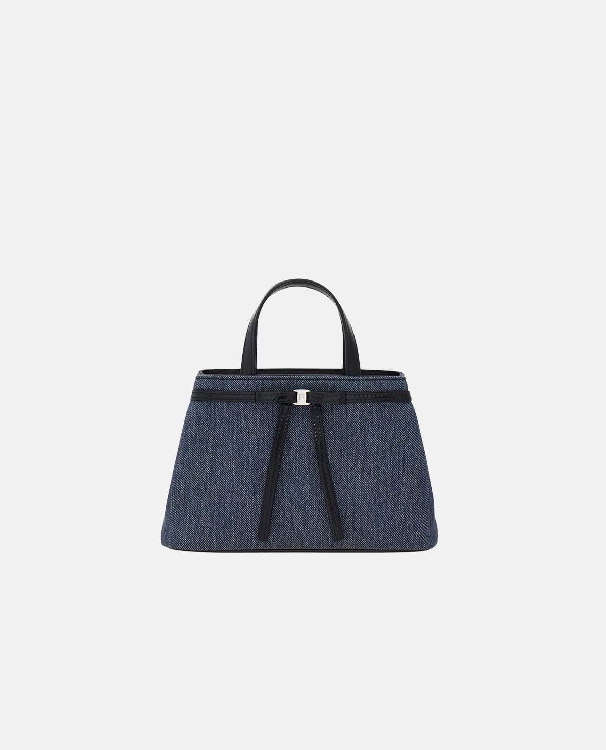 Túi xách tay phối nơ mini