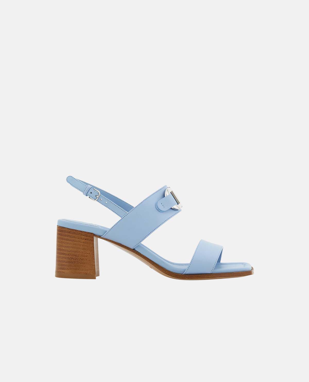 Giày sandal cao gót Gancini