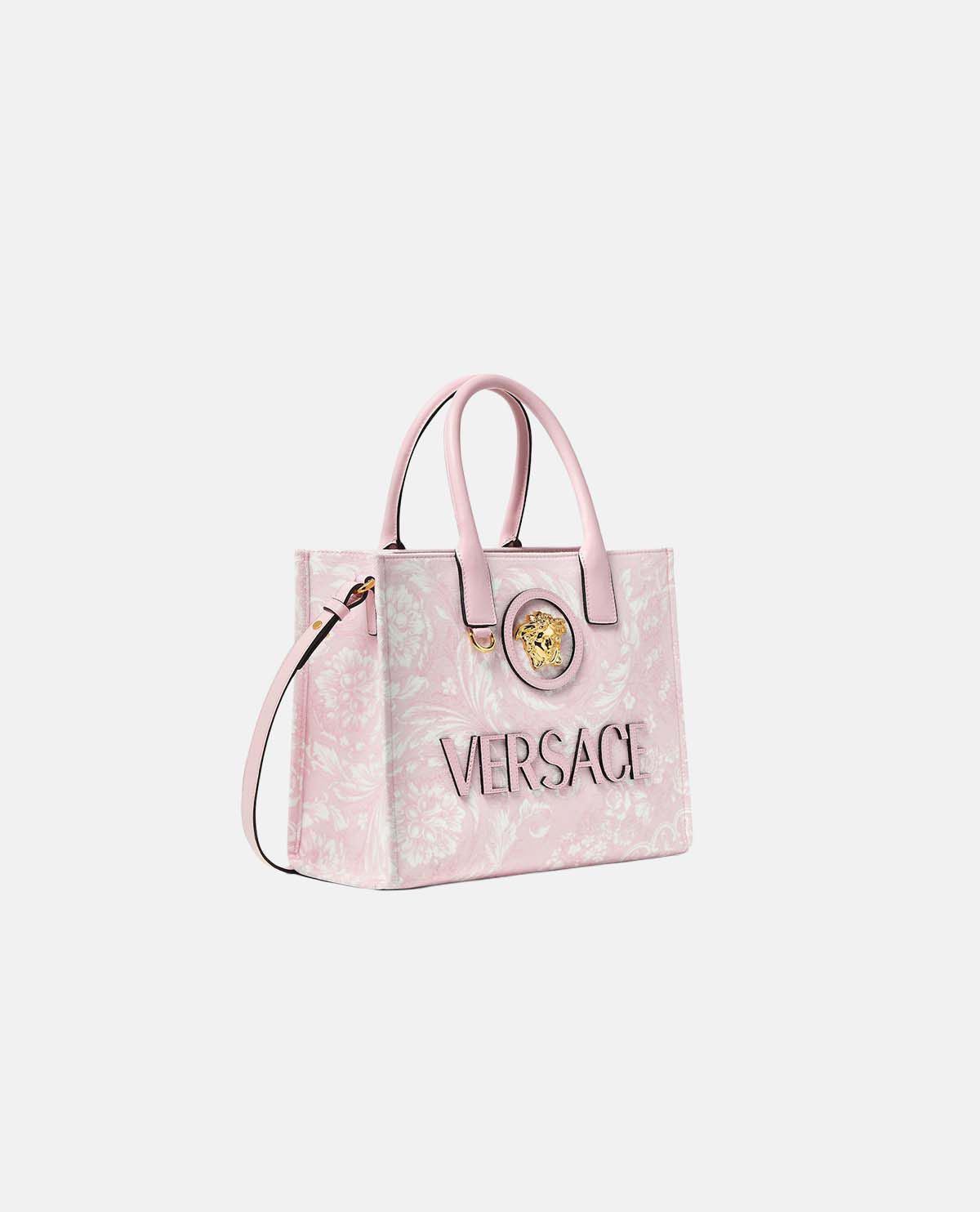 Túi tote La Medusa cỡ nhỏ họa tiết Barocco