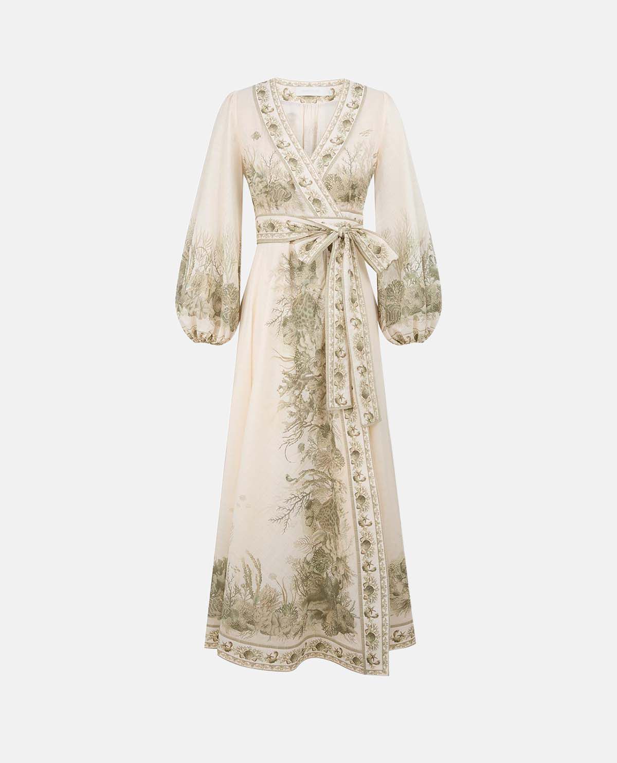 Đầm midi vạt chéo Wanderlust