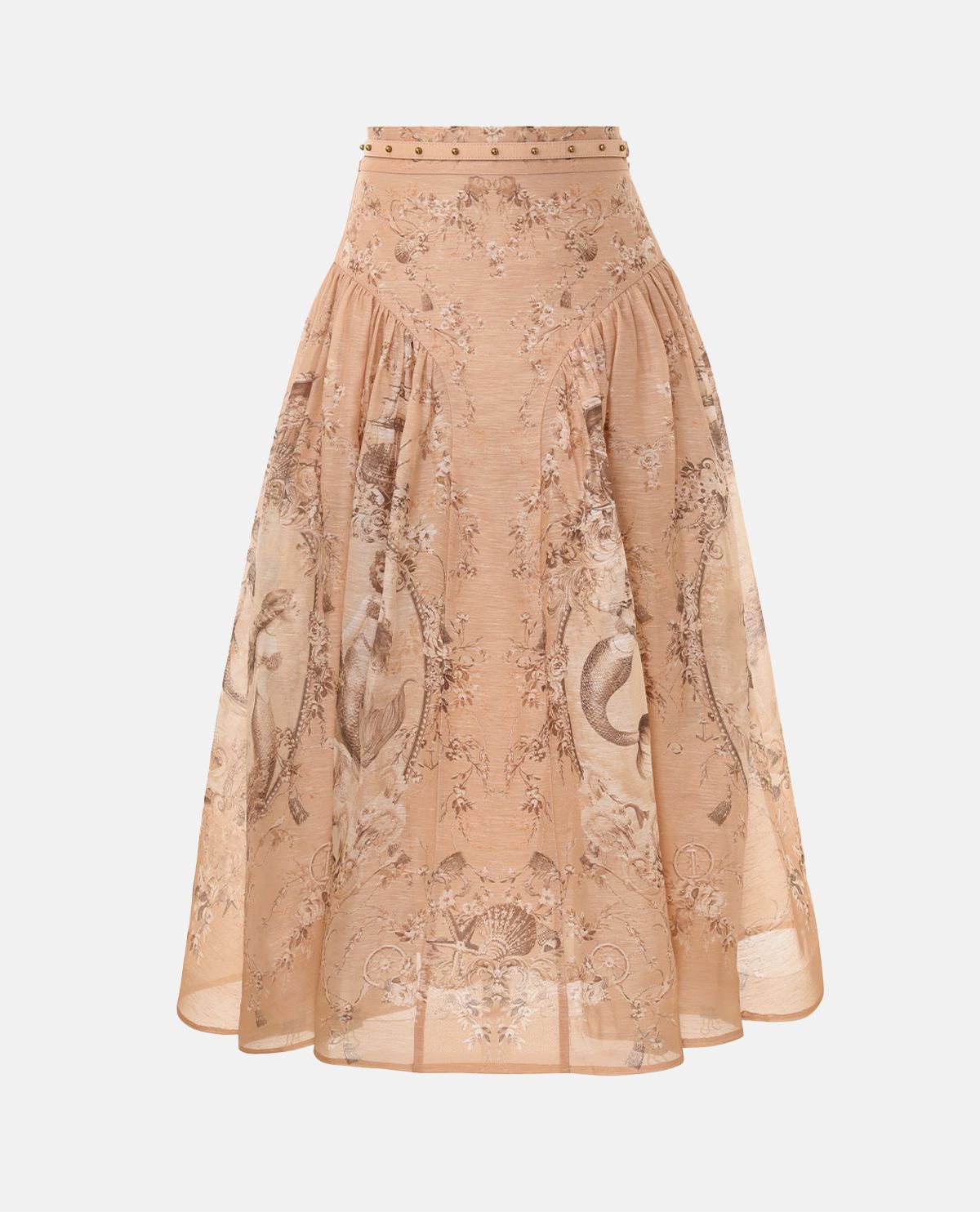 Chân váy midi xếp ly Rebellion
