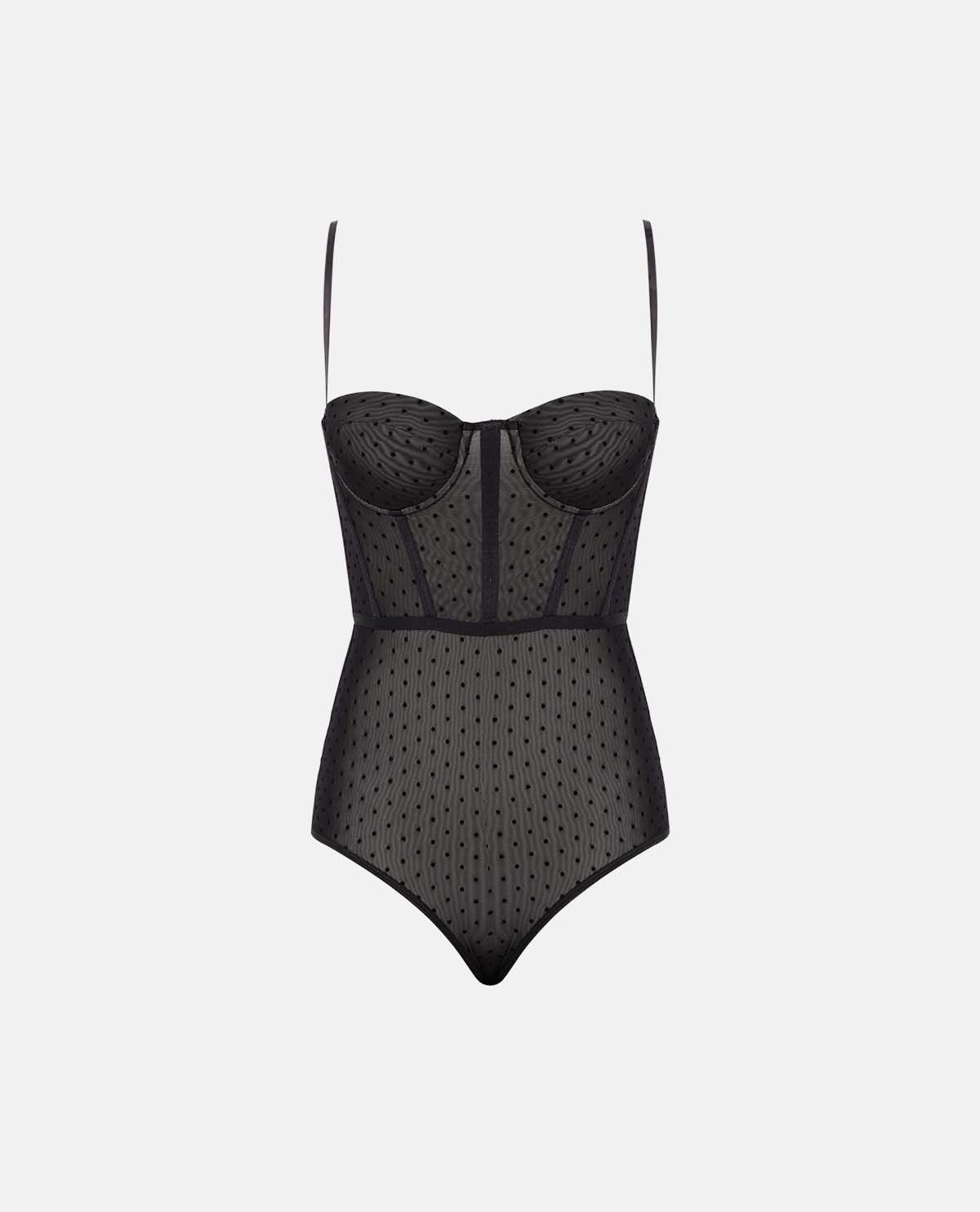 Bodysuit họa tiết chấm bi