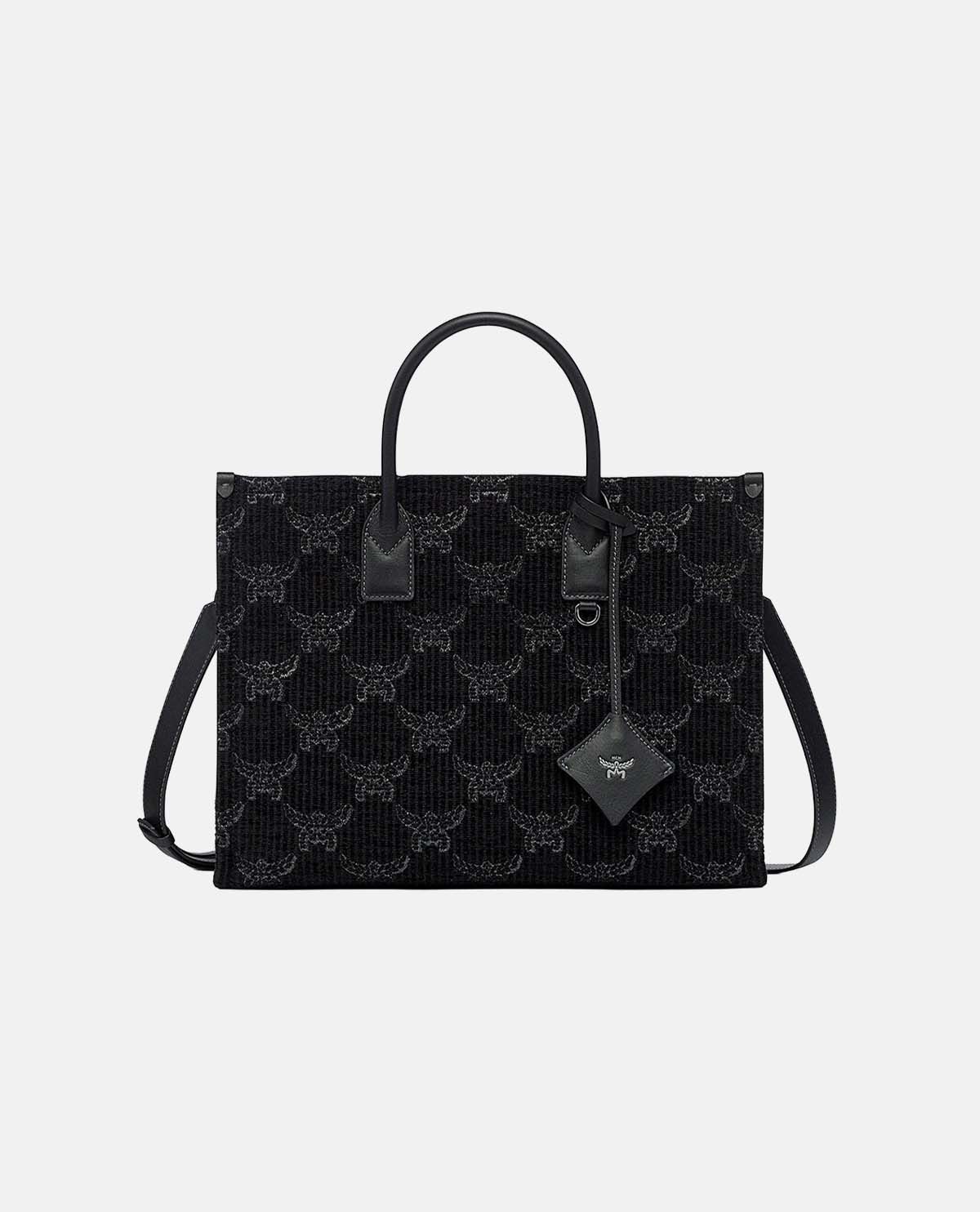 Túi tote München cỡ lớn họa tiết Lauretos Jacquard