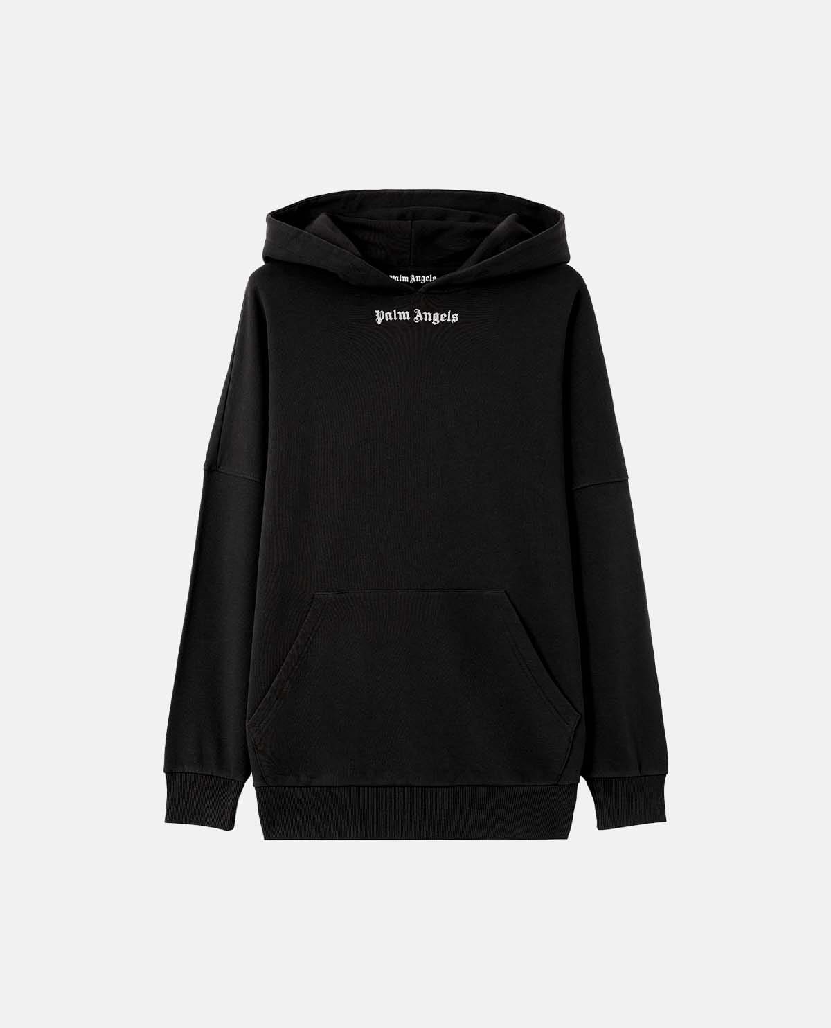 Áo hoodie dáng rộng phối logo