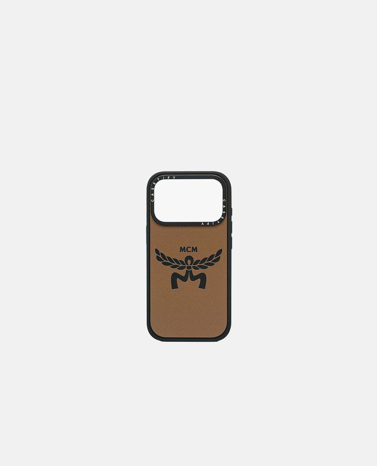 Ốp iPhone 17 Pro monogram MCM X CASETiFY