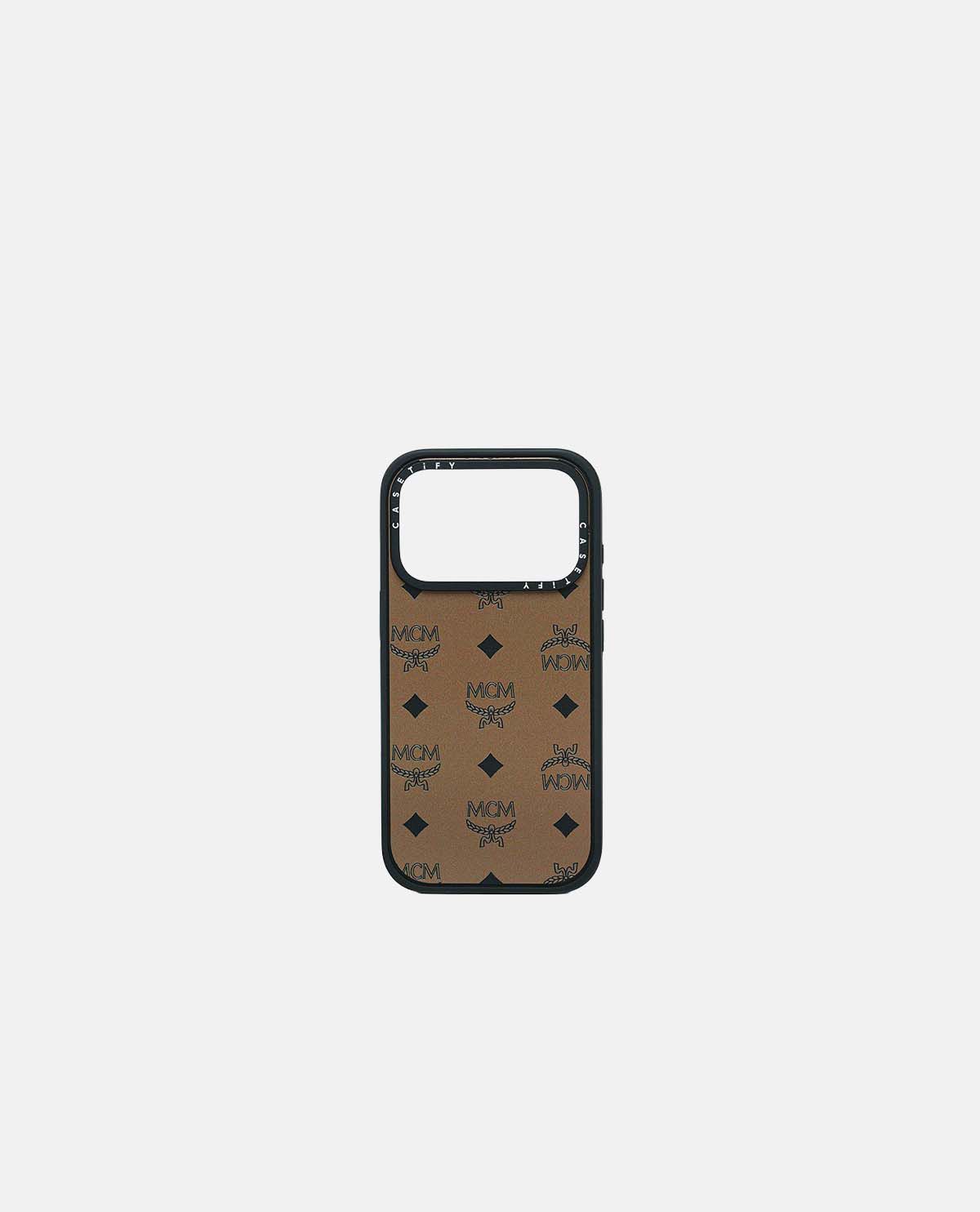 Ốp iPhone 17 Pro monogram MCM X CASETiFY