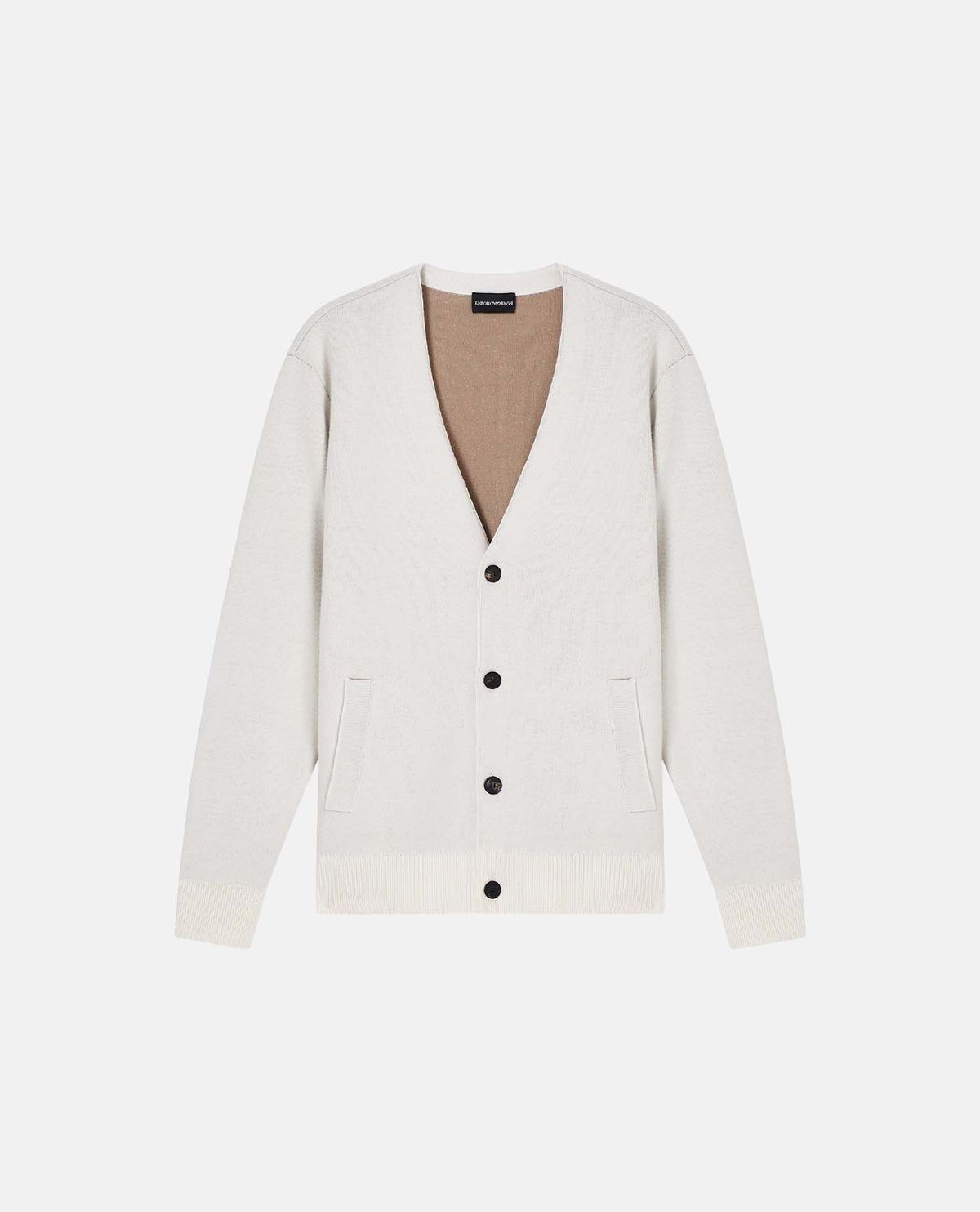 Áo cardigan cổ V tay dài