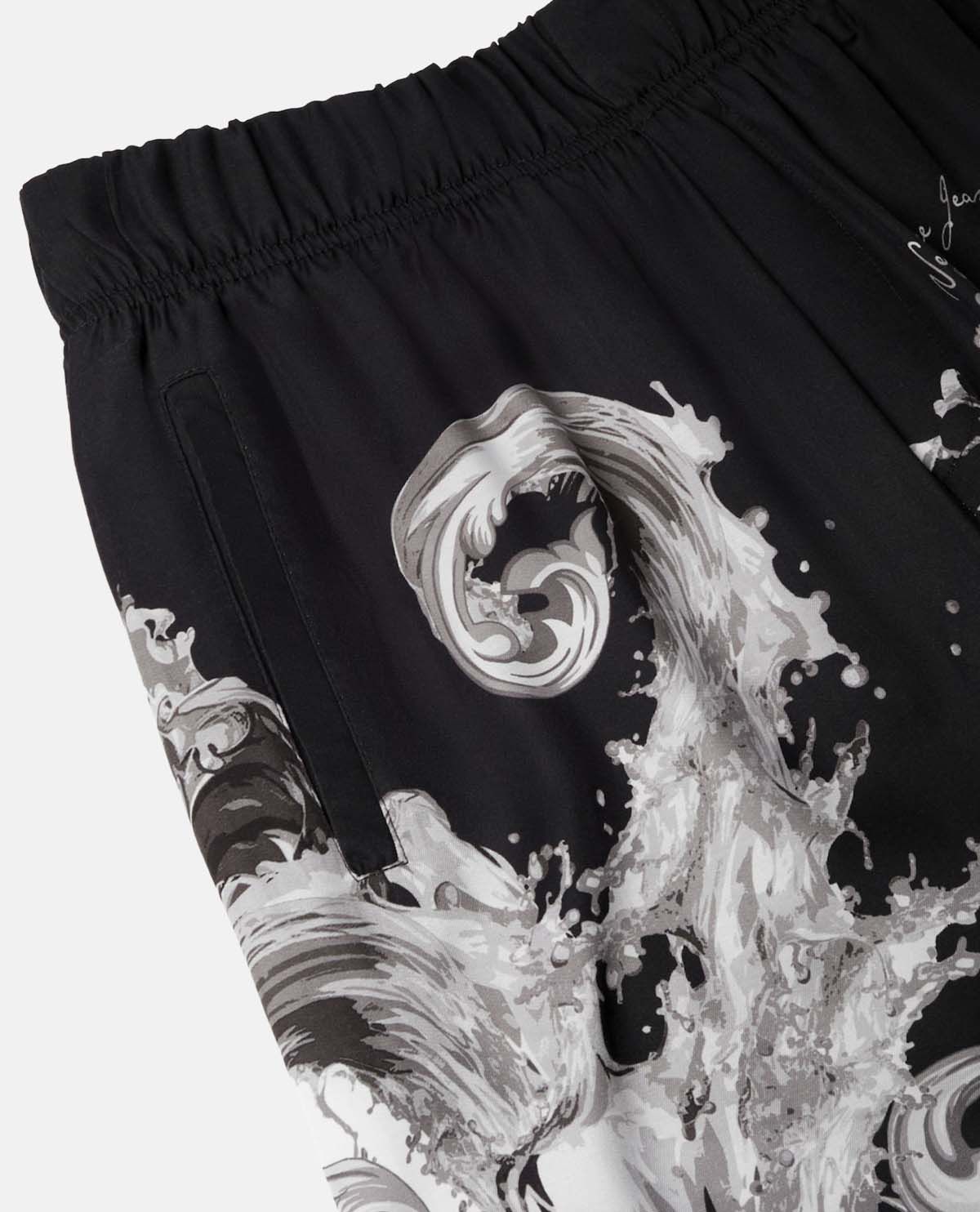Quần short lưng thun Wave Couture