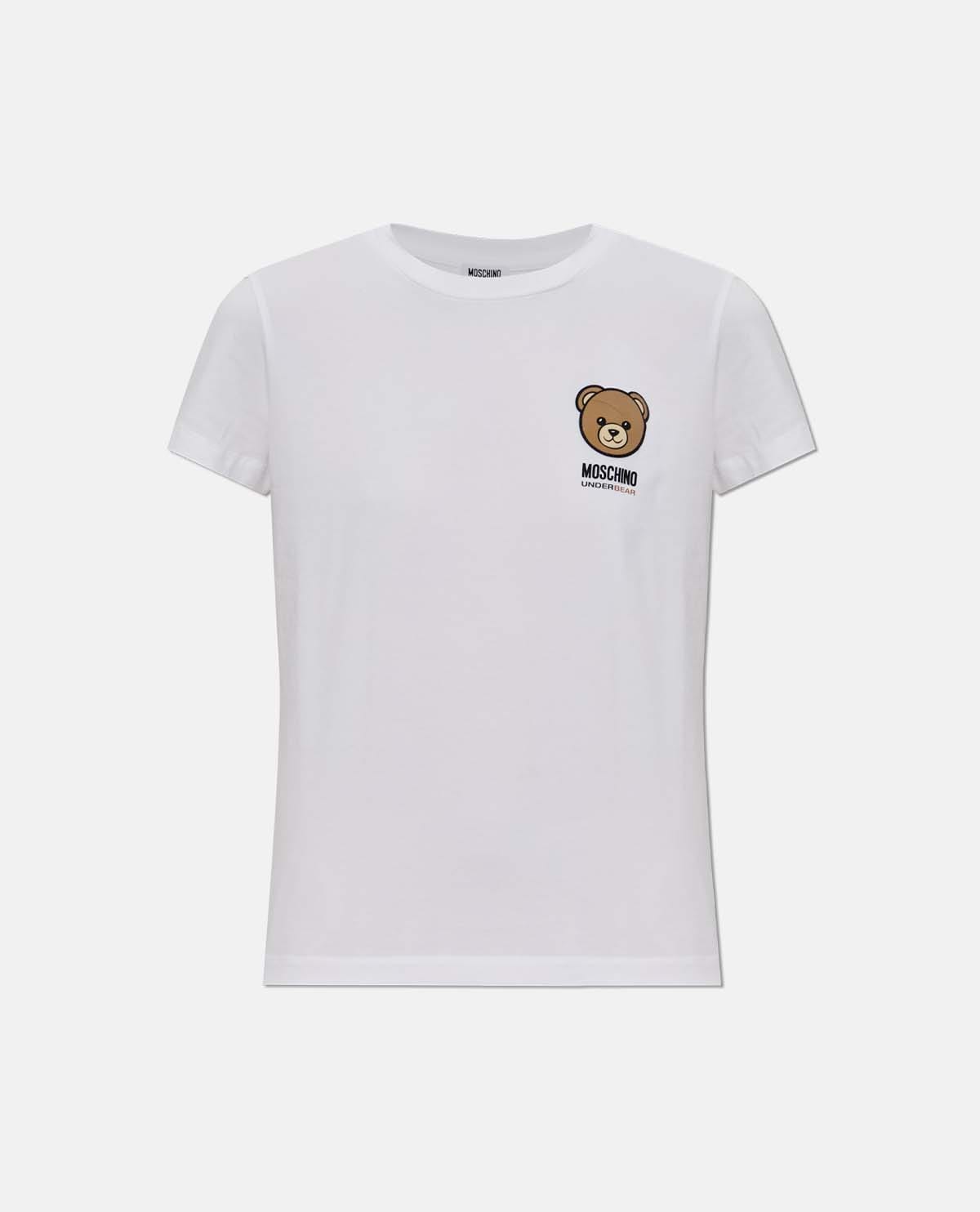 Áo thun tay ngắn Teddy Bear phối logo