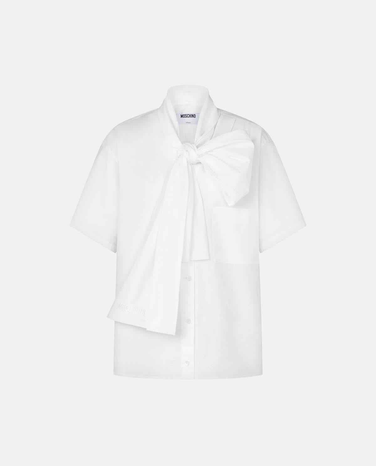 Áo sơ mi cotton poplin tay ngắn