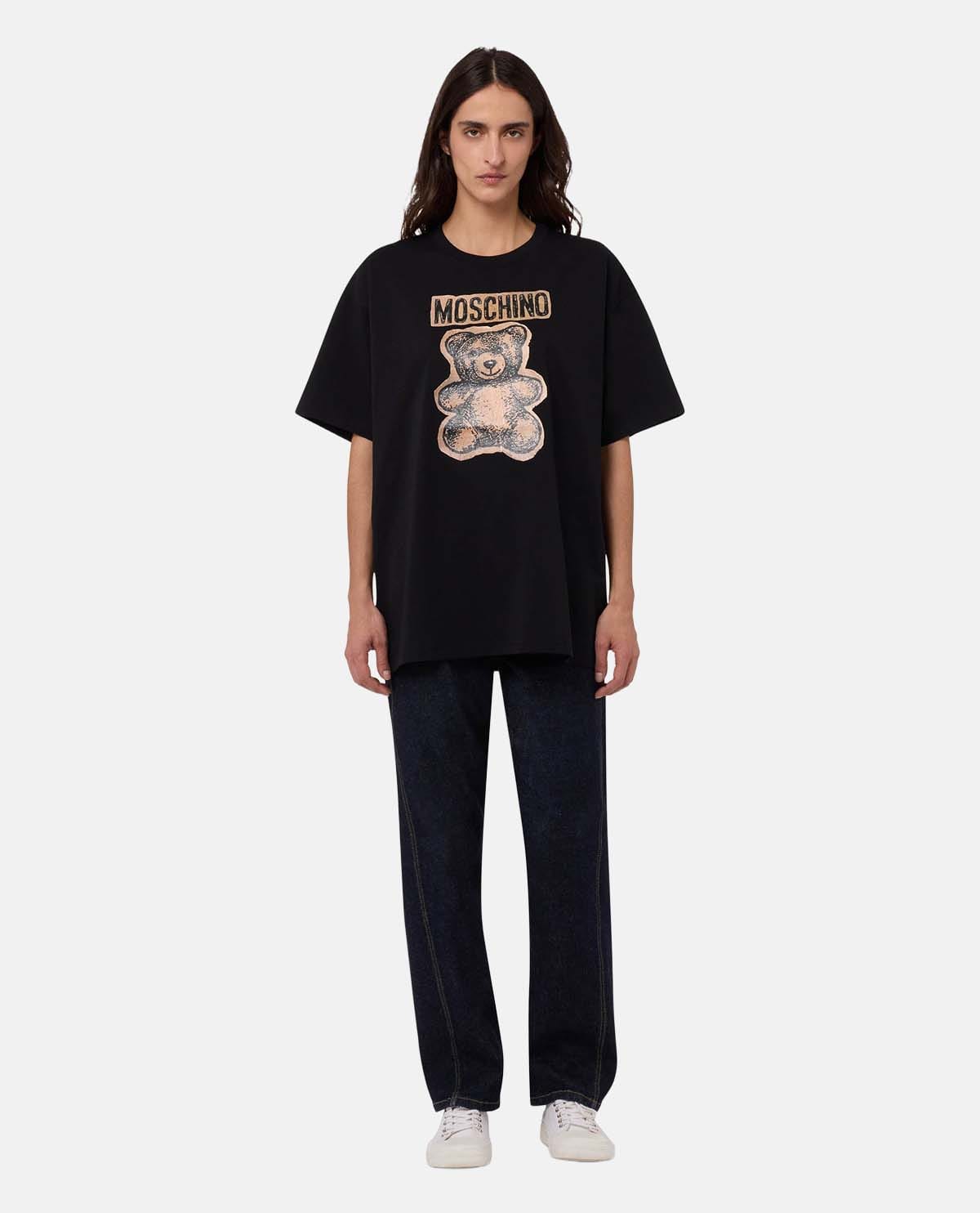 Áo thun tay ngắn Moschino Teddy Bear