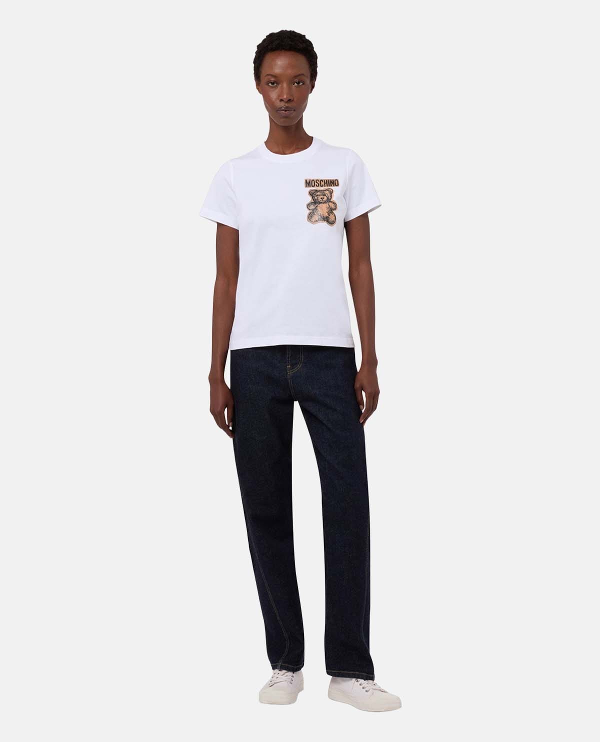 Áo thun tay ngắn Moschino Teddy Bear