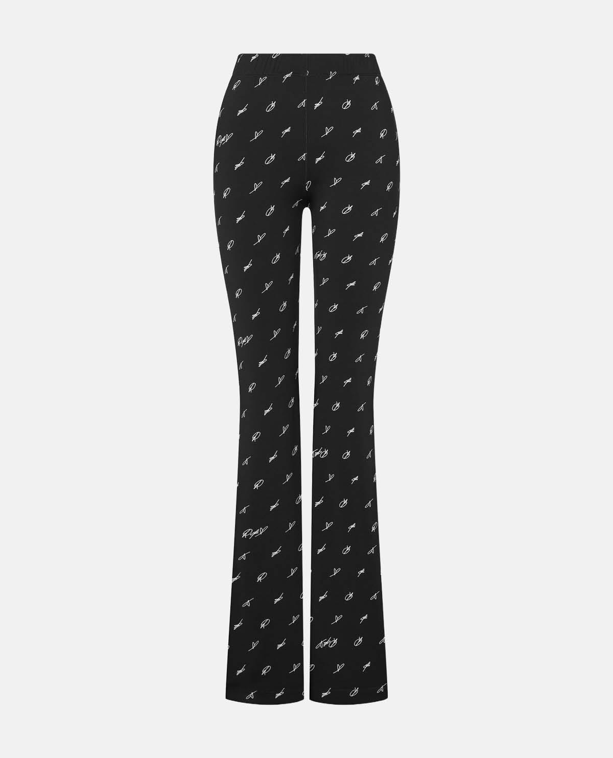 Quần legging họa tiết Peace & Love