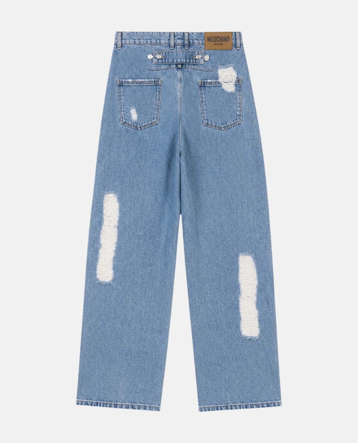 Quần jeans ống rộng
