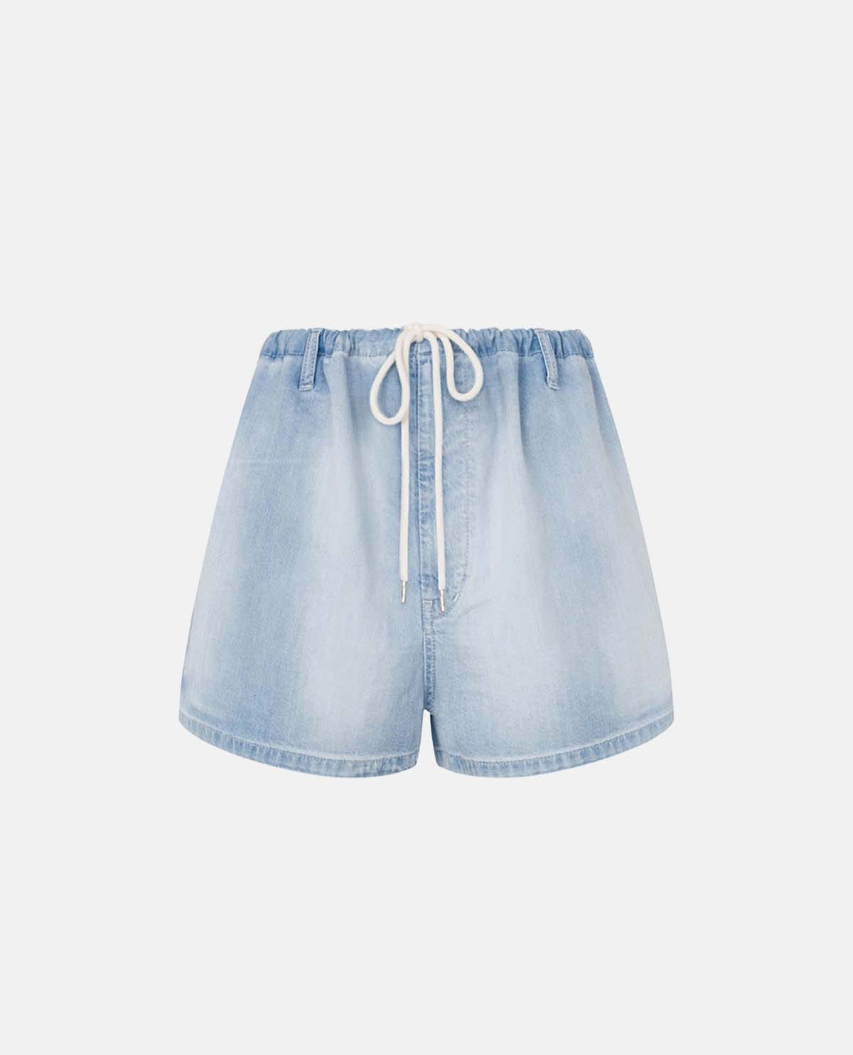 Quần short cotton denim