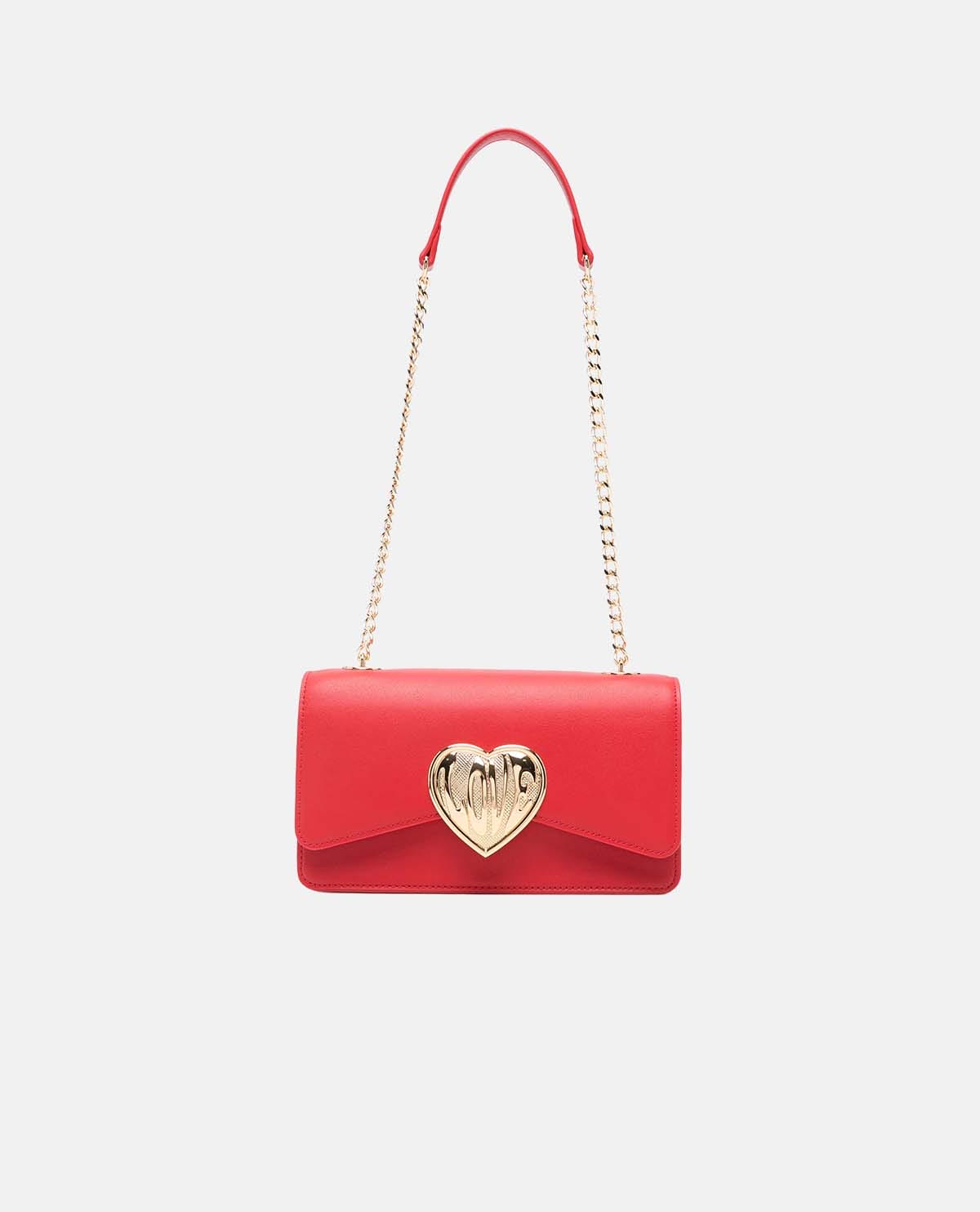 Túi đeo vai Love Moschino khóa trái tim