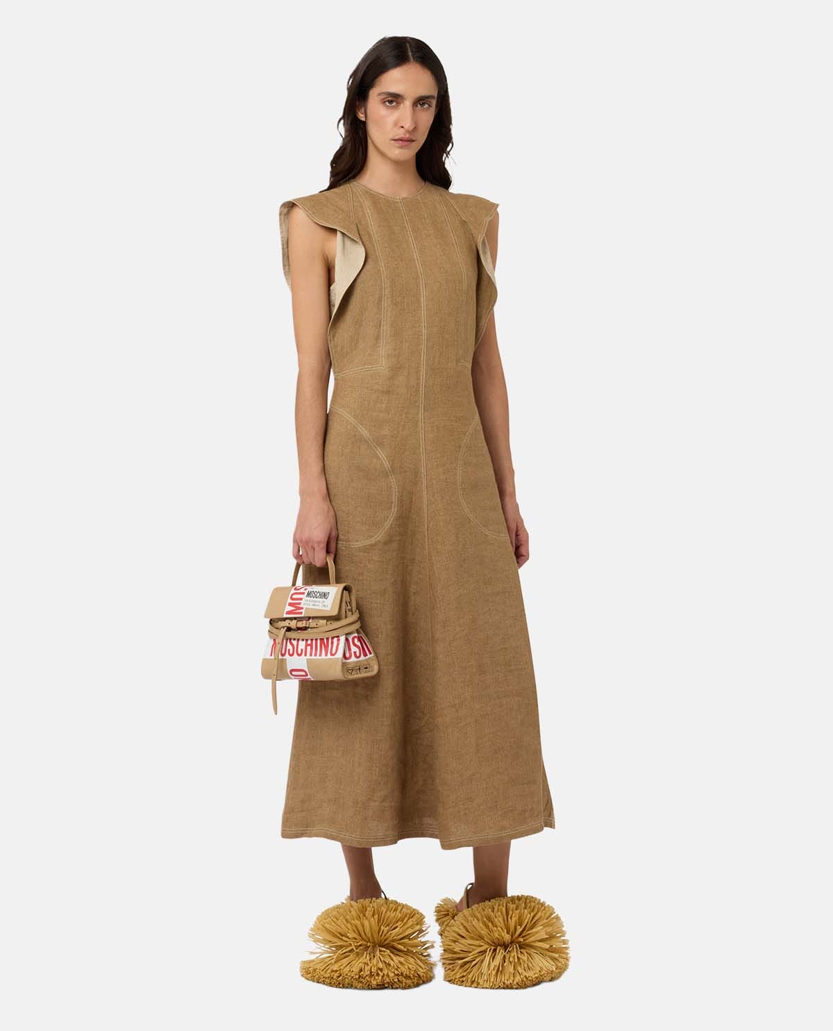 Túi xách tay Moschino Tie Me cỡ nhỏ