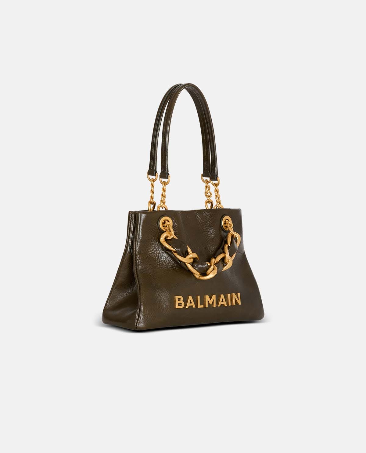 Túi tote 1945 Soft cỡ nhỏ phối quai xích