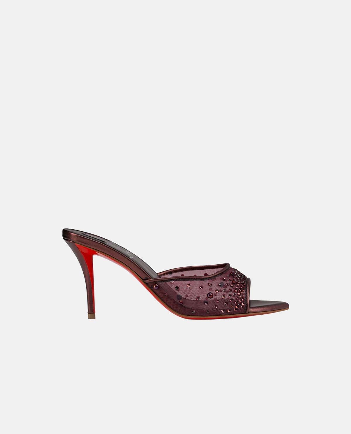 Giày sandal cao gót Miss Z Degrasstrass Perla 80