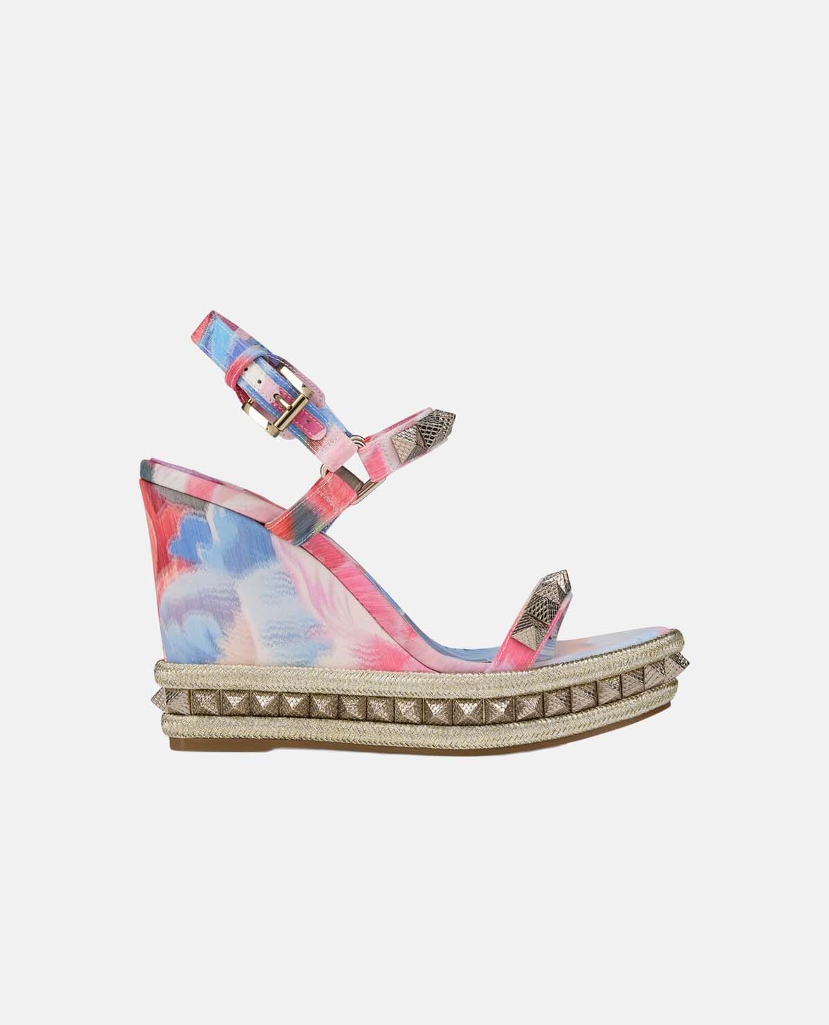 Giày sandal đế xuồng Pyraclou 110