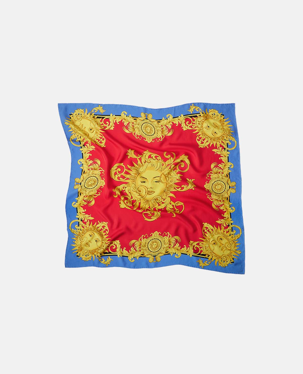 Khăn lụa vuông The Sun 90 x 90 cm