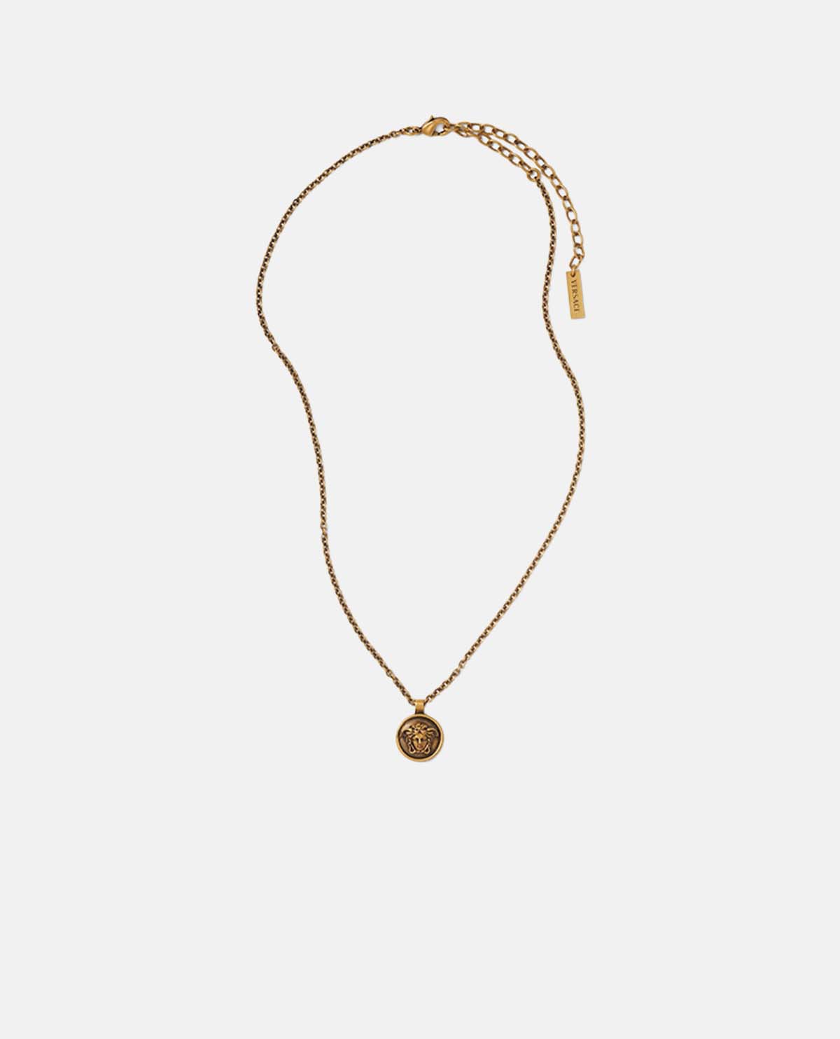 Vòng cổ bản mảnh phối mặt Medusa