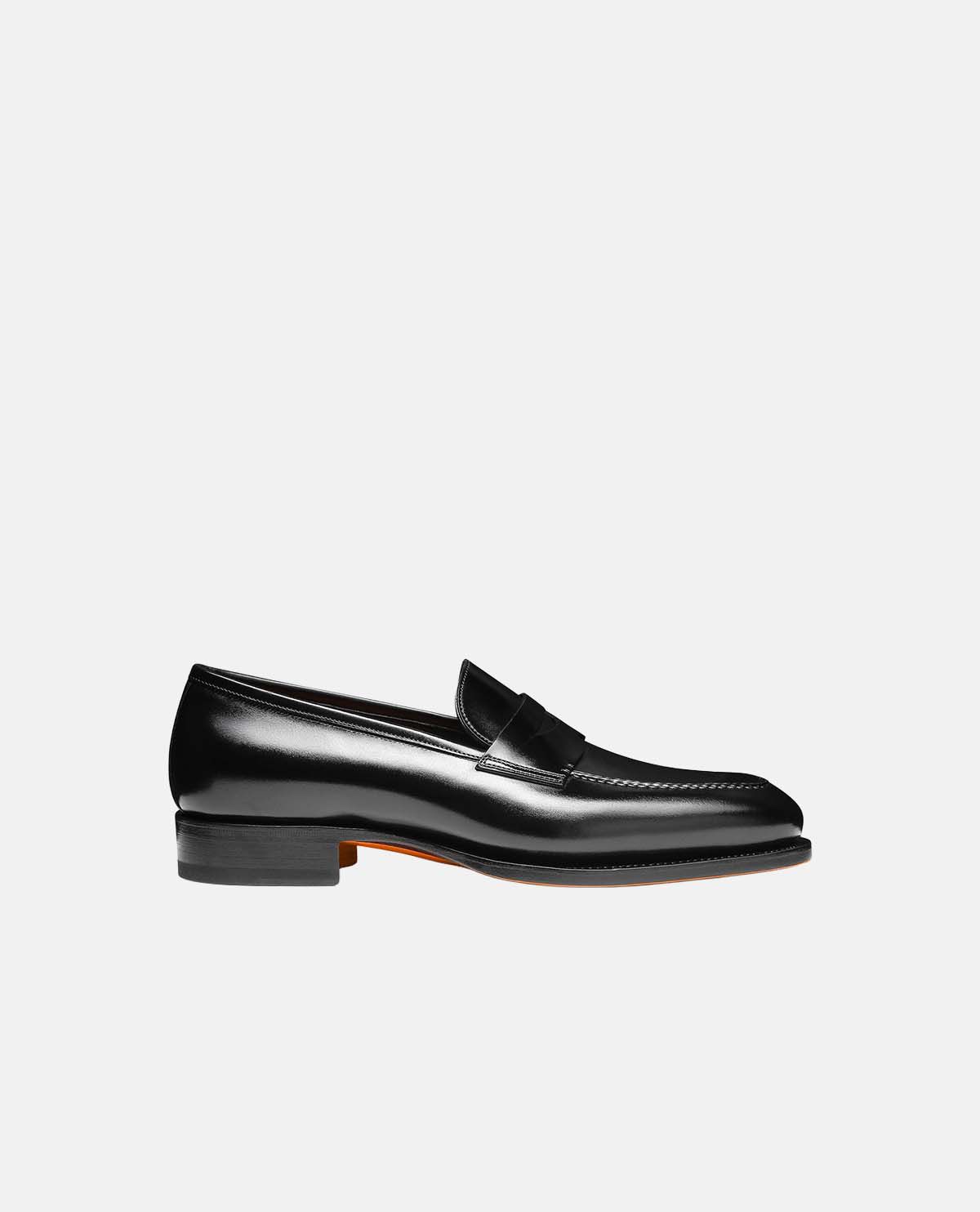 Giày penny loafer da