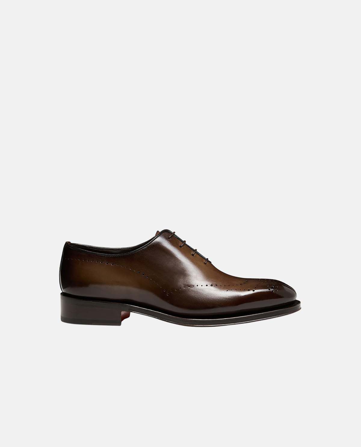 Giày oxford da thắt dây