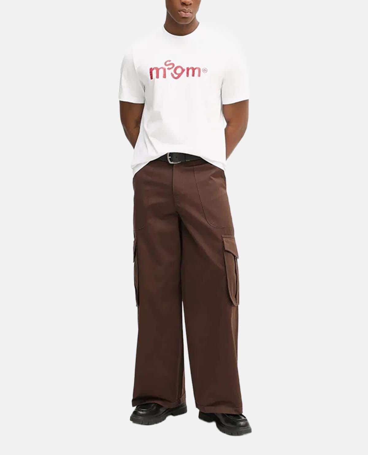 Áo thun tay ngắn phối logo