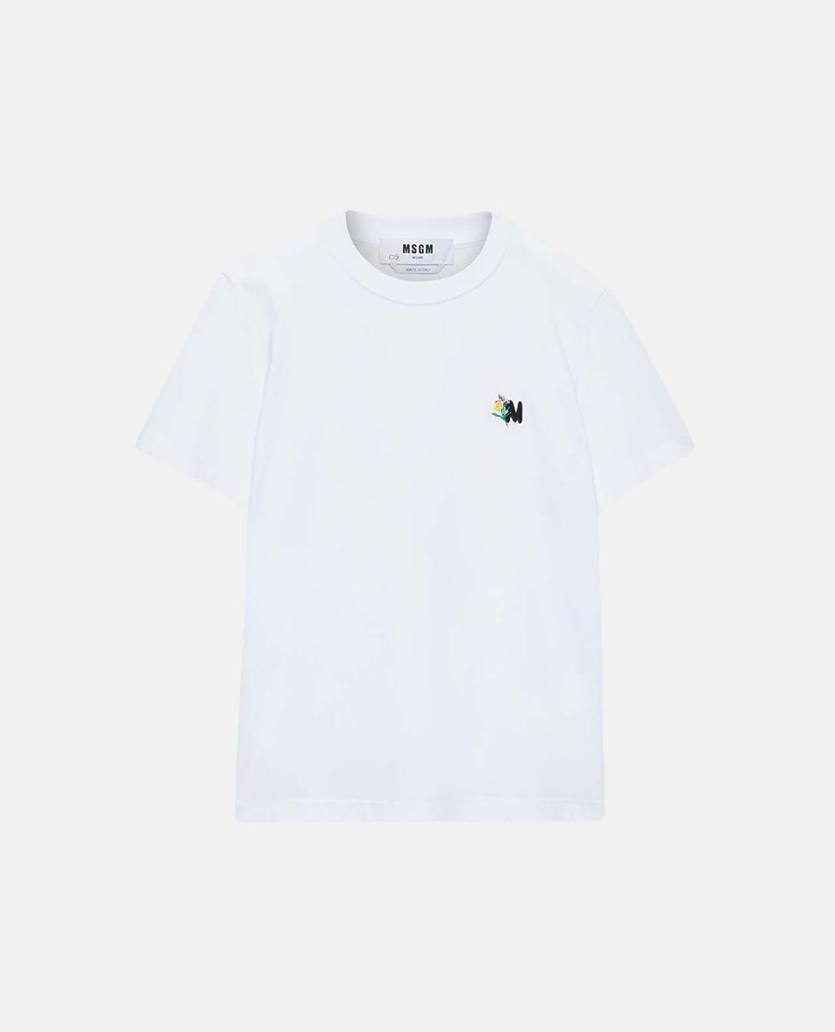 Áo thun tay ngắn thêu logo Mwave