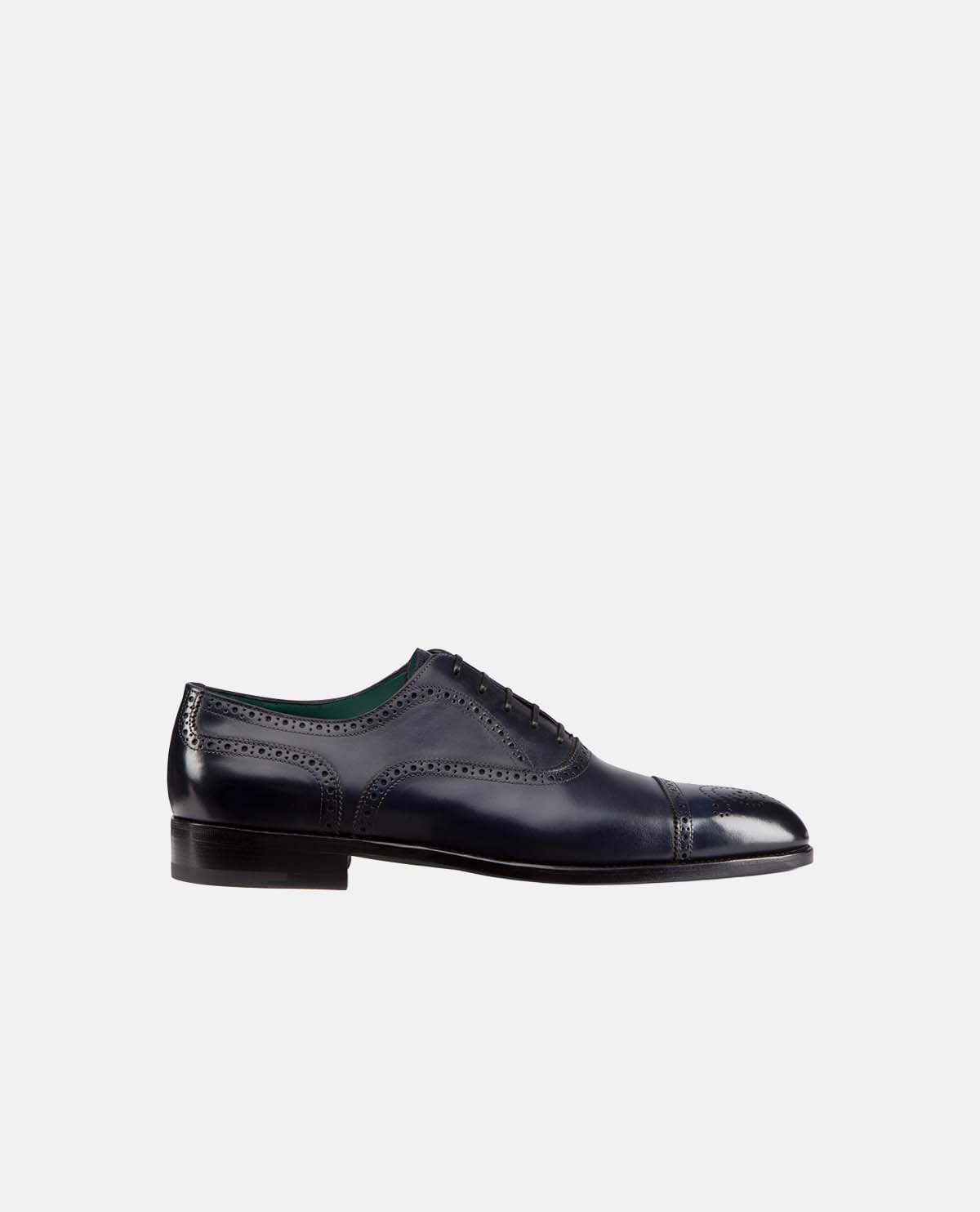 Giày oxford da bê