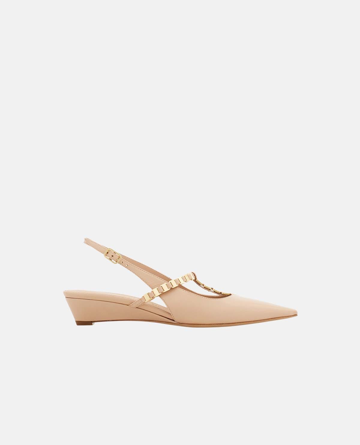 Giày slingback phối quai Vara-T