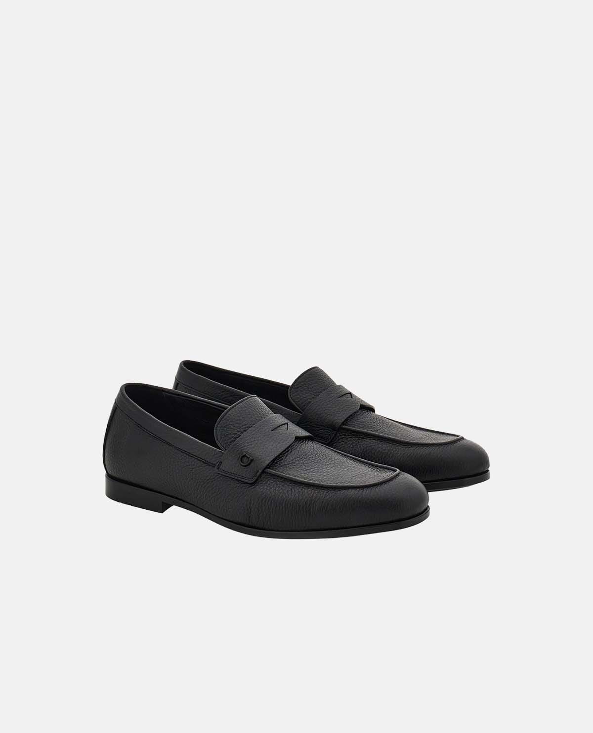 Giày penny loafer Gancini