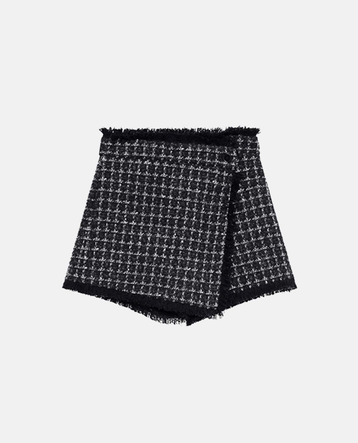 Quần skort tweed