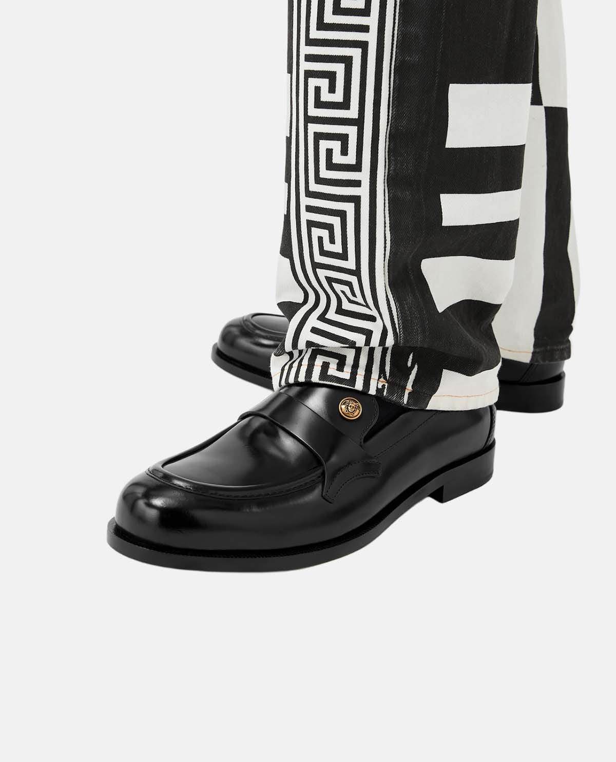 Giày loafer da Manu
