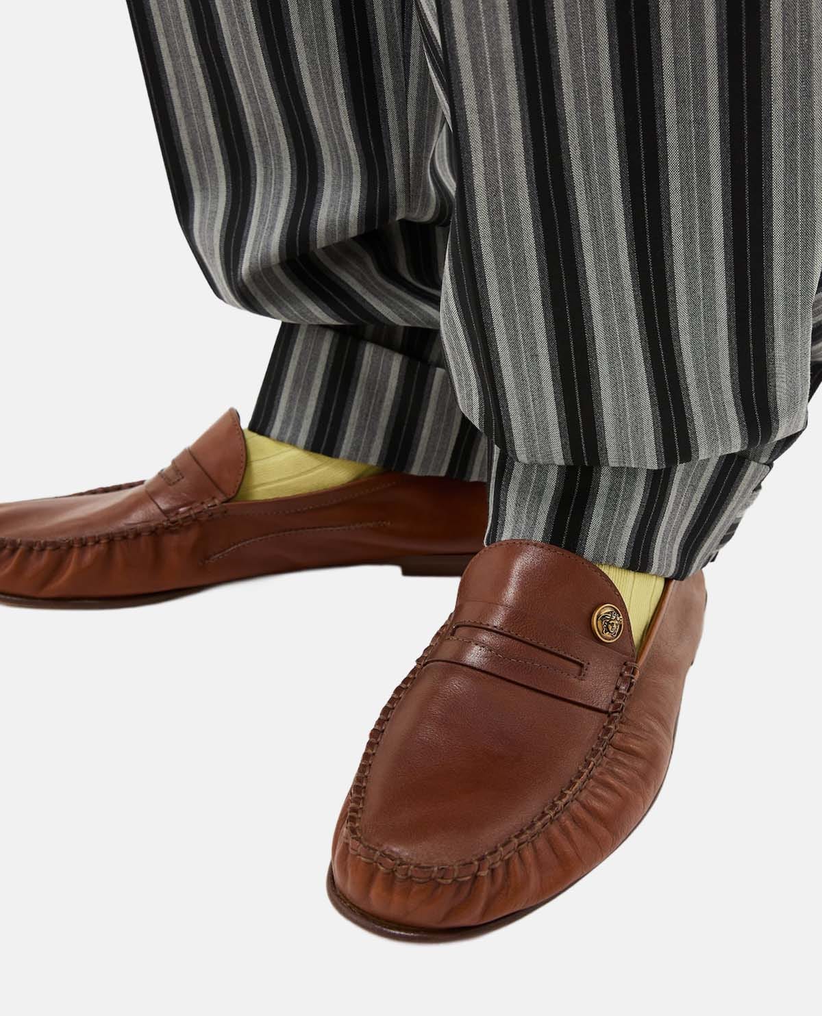 Giày loafer da Guanto