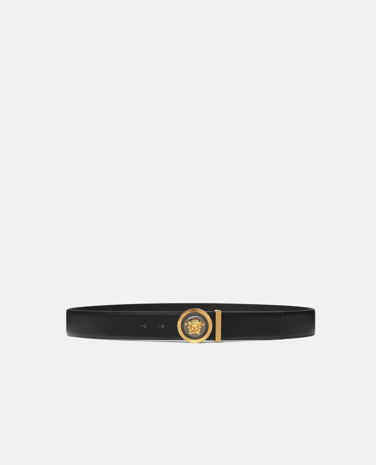Thắt lưng da Medusa Biggie Enamel bản 4 cm