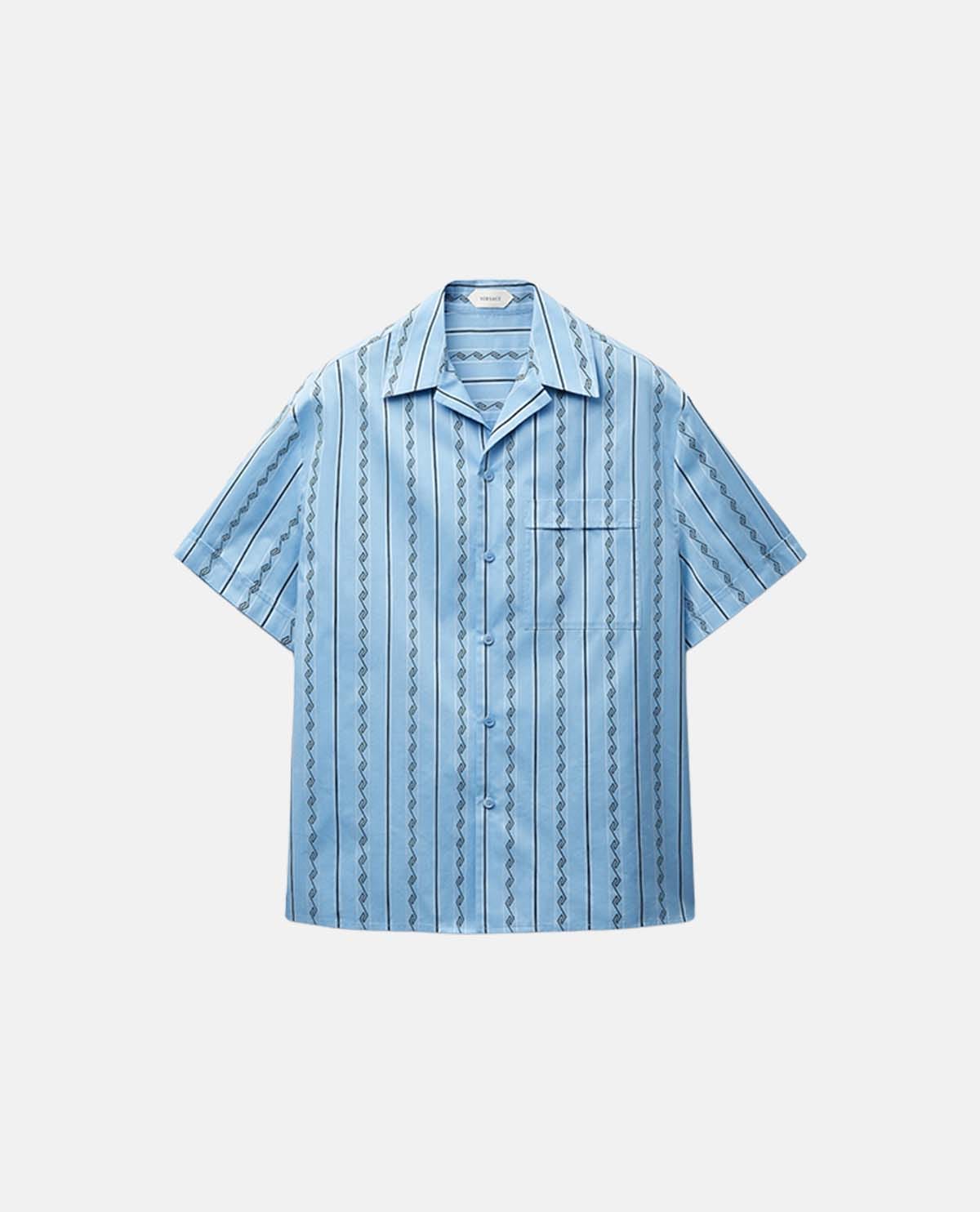 Áo sơ mi lụa cotton tay ngắn