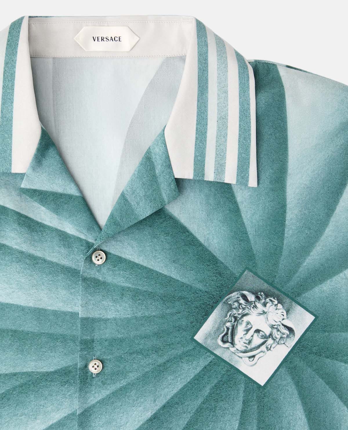 Áo sơ mi cotton poplin tay ngắn