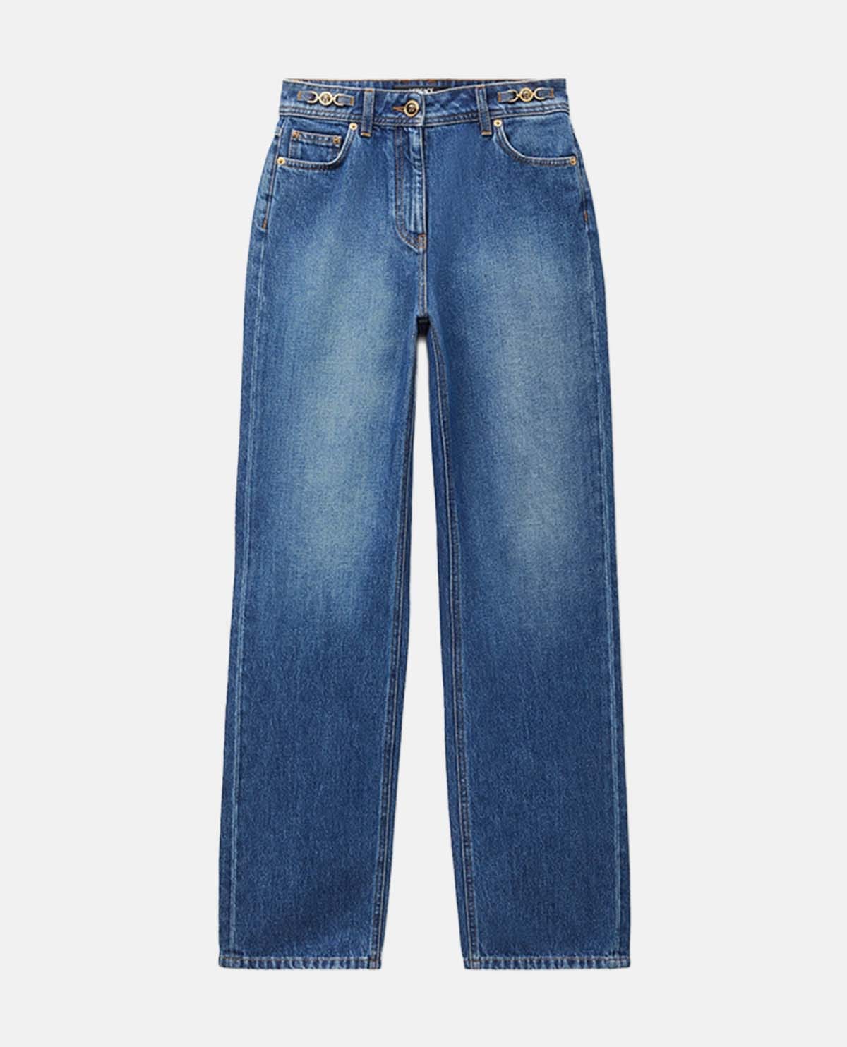 Quần jeans ống suông