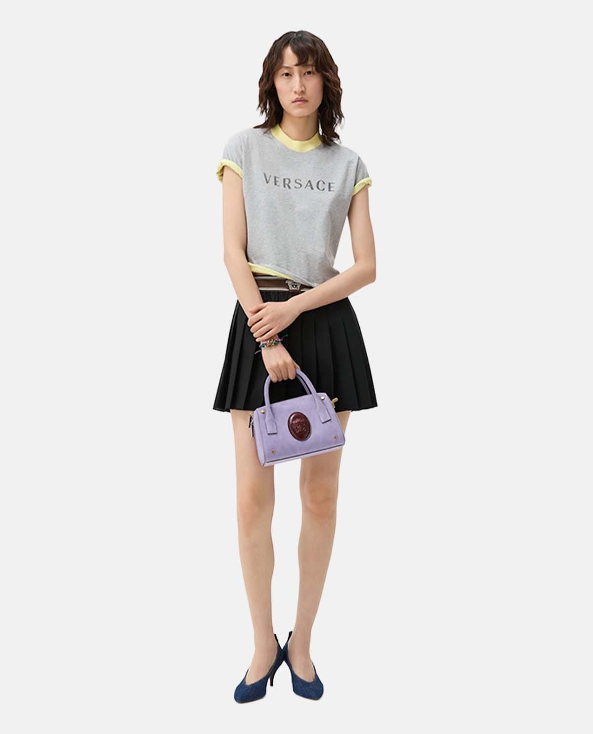 Chân váy mini xếp ly dáng chữ A