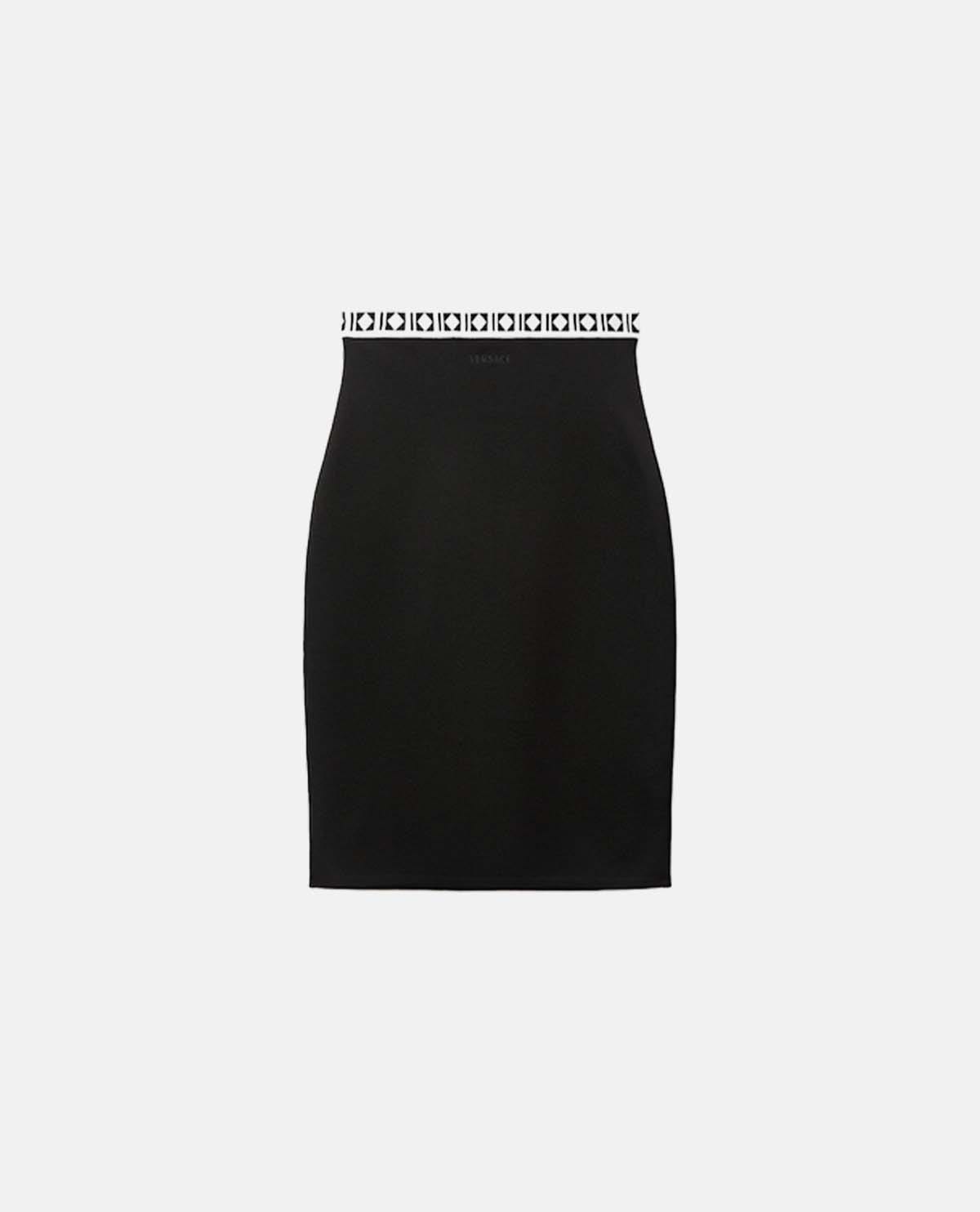 Chân váy midi xẻ sau dáng ôm