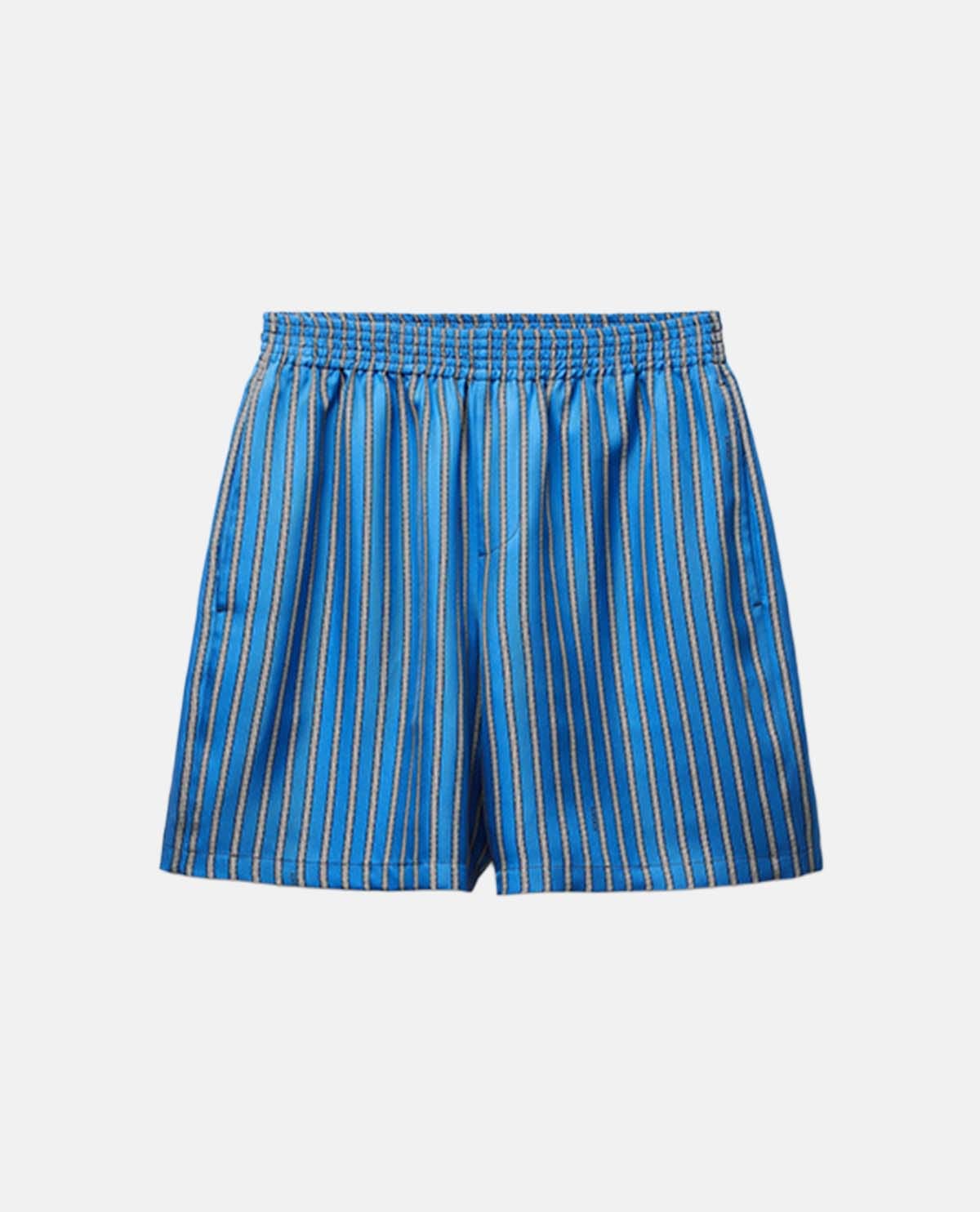 Quần short lụa họa tiết The Meandros