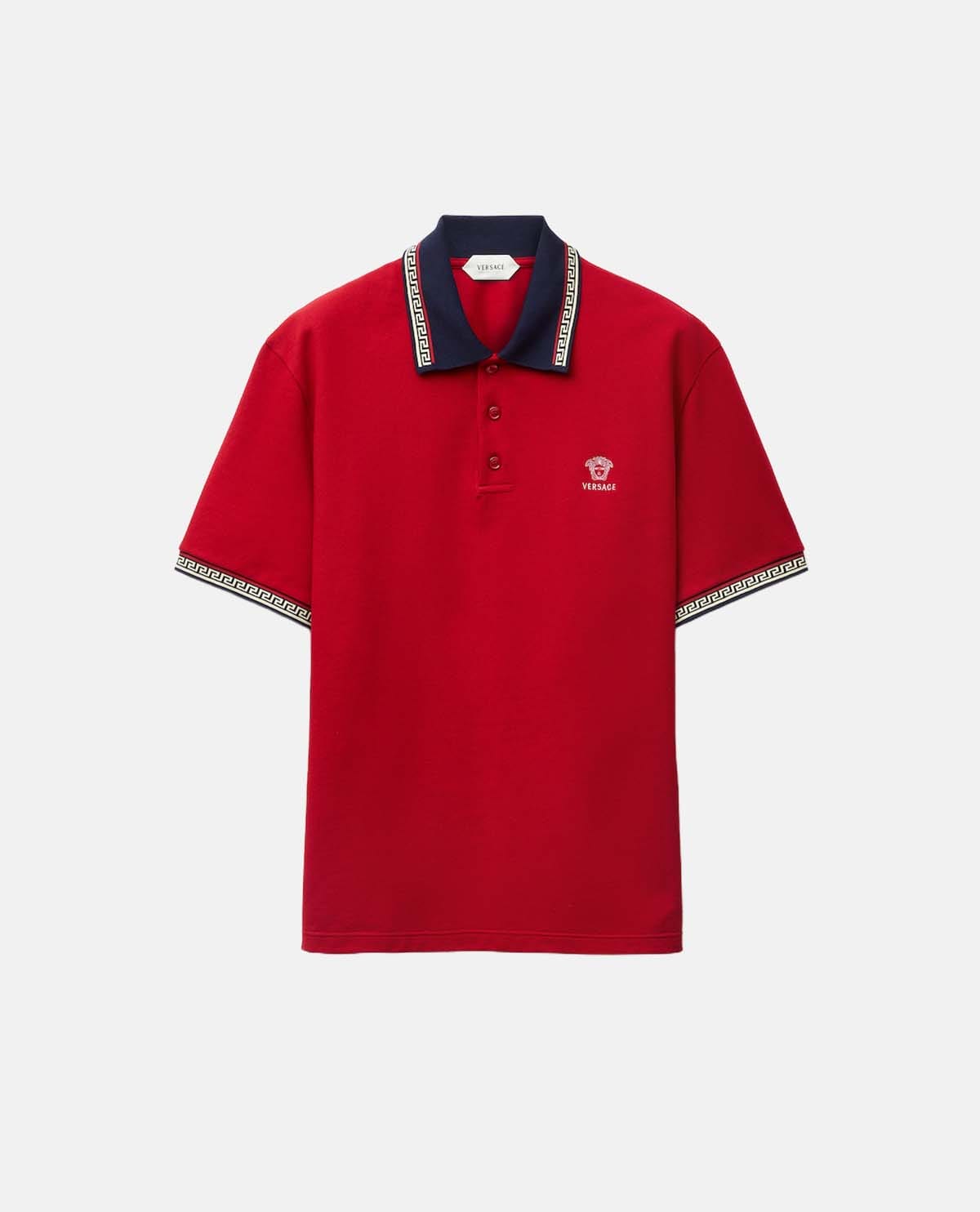 Áo polo tay ngắn thêu logo
