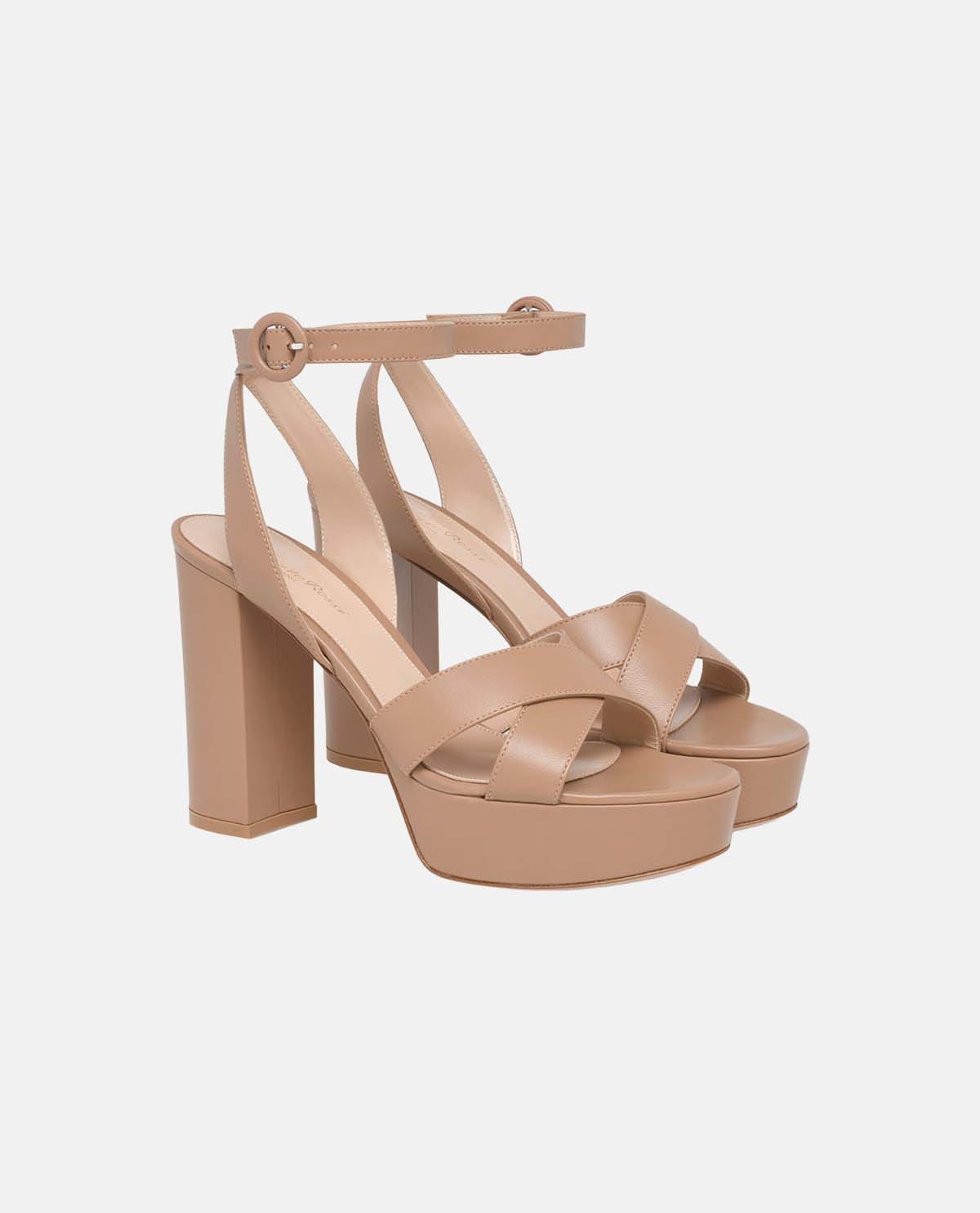 Giày platform sandal Sabrina 70