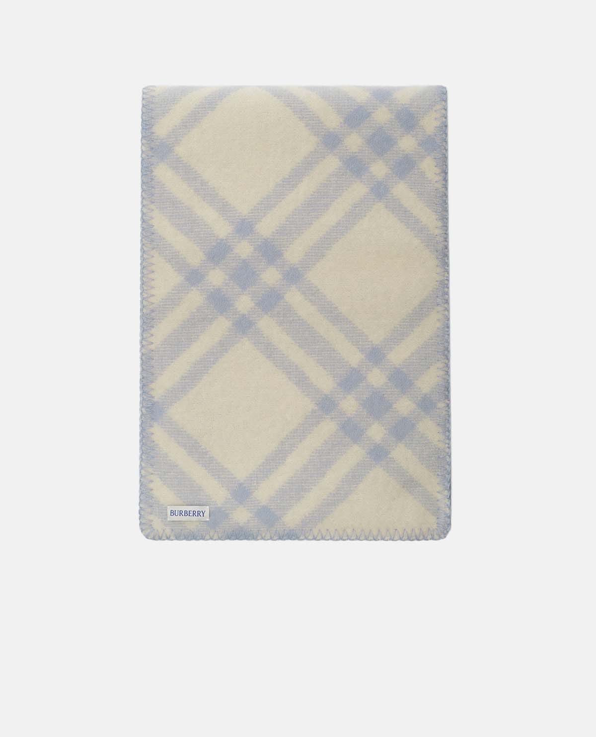 Khăn len họa tiết Burberry Check 182 x 30 cm